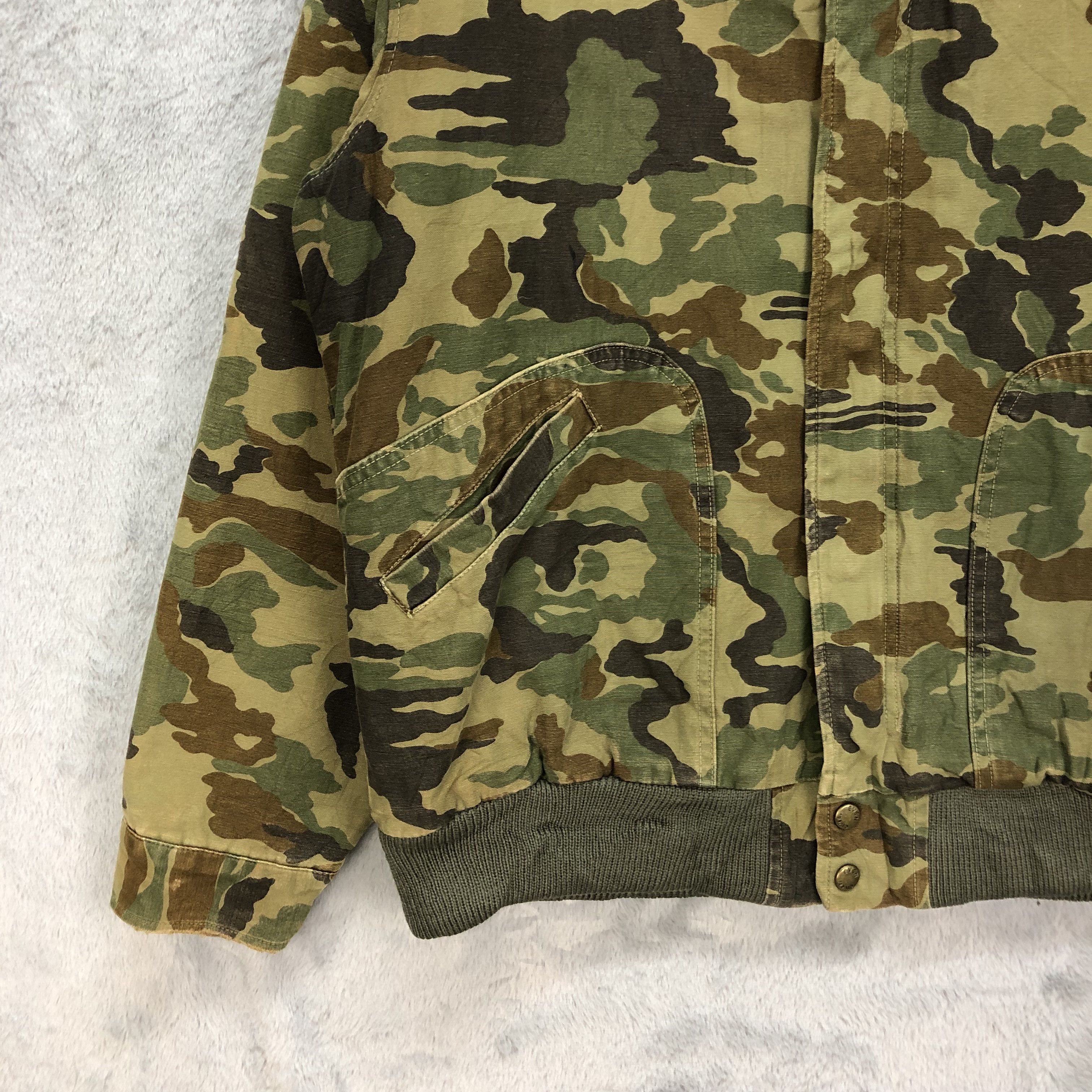 Japanese Brand SHOOT IT ACTION TEAM MILITARY STYLE CAMO JACKET #5375-186 Size US M / EU 48-50 / 2 - 4 Thumbnail