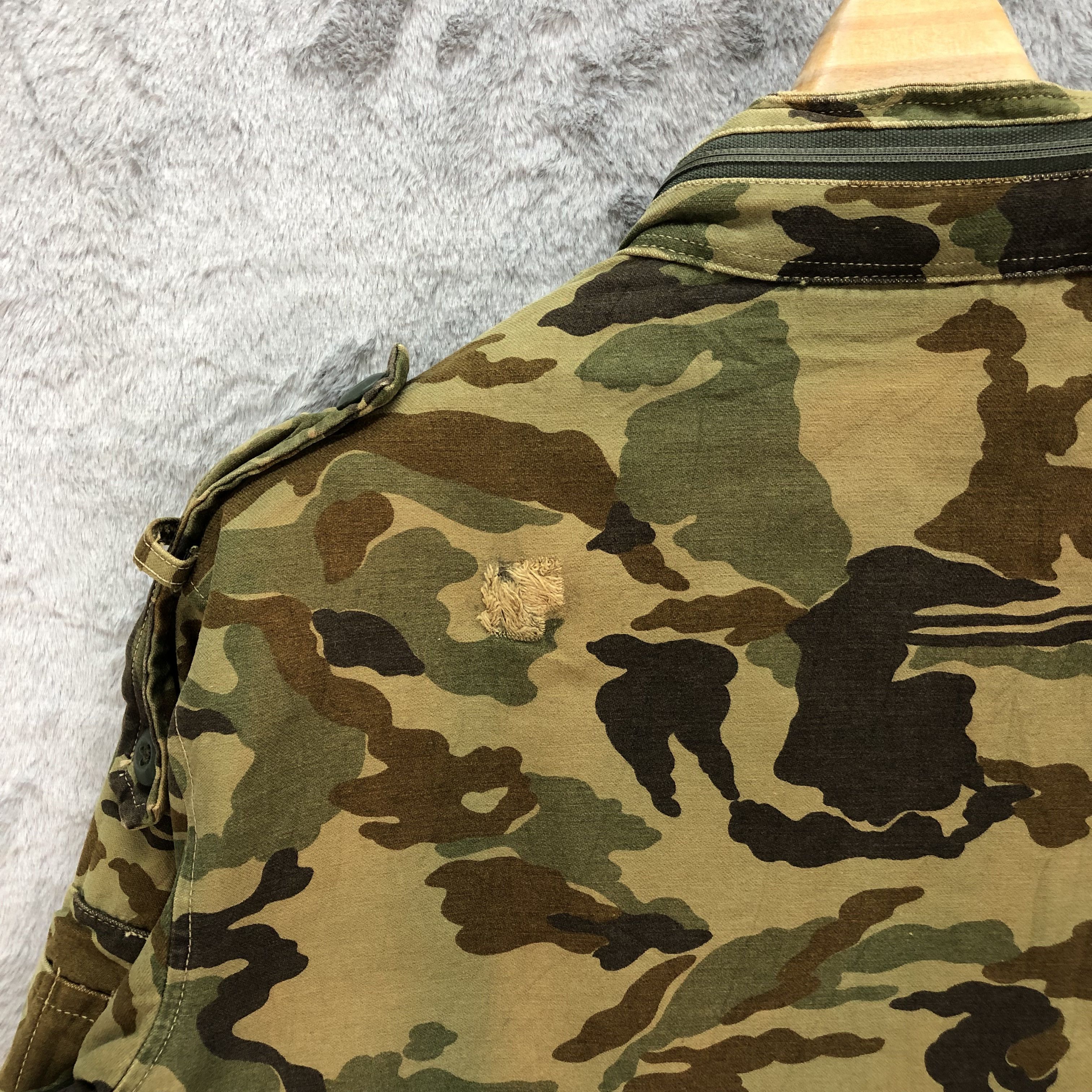 Japanese Brand SHOOT IT ACTION TEAM MILITARY STYLE CAMO JACKET #5375-186 Size US M / EU 48-50 / 2 - 14 Thumbnail