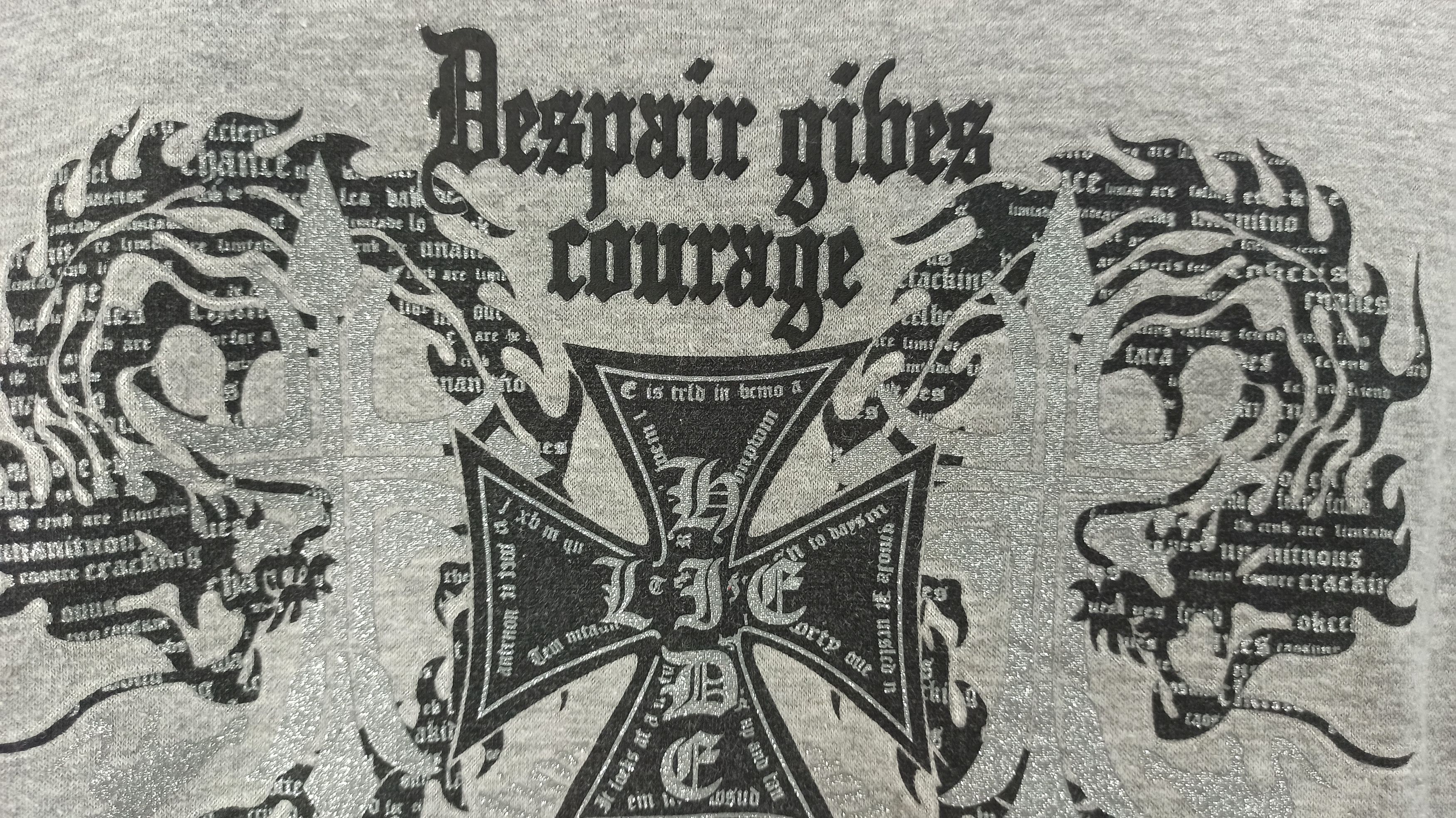 14th Addiction 🔥Vintage🔥 Japanesse Brand Dragon Tattoo Style Big Logo Size US M / EU 48-50 / 2 - 8 Thumbnail
