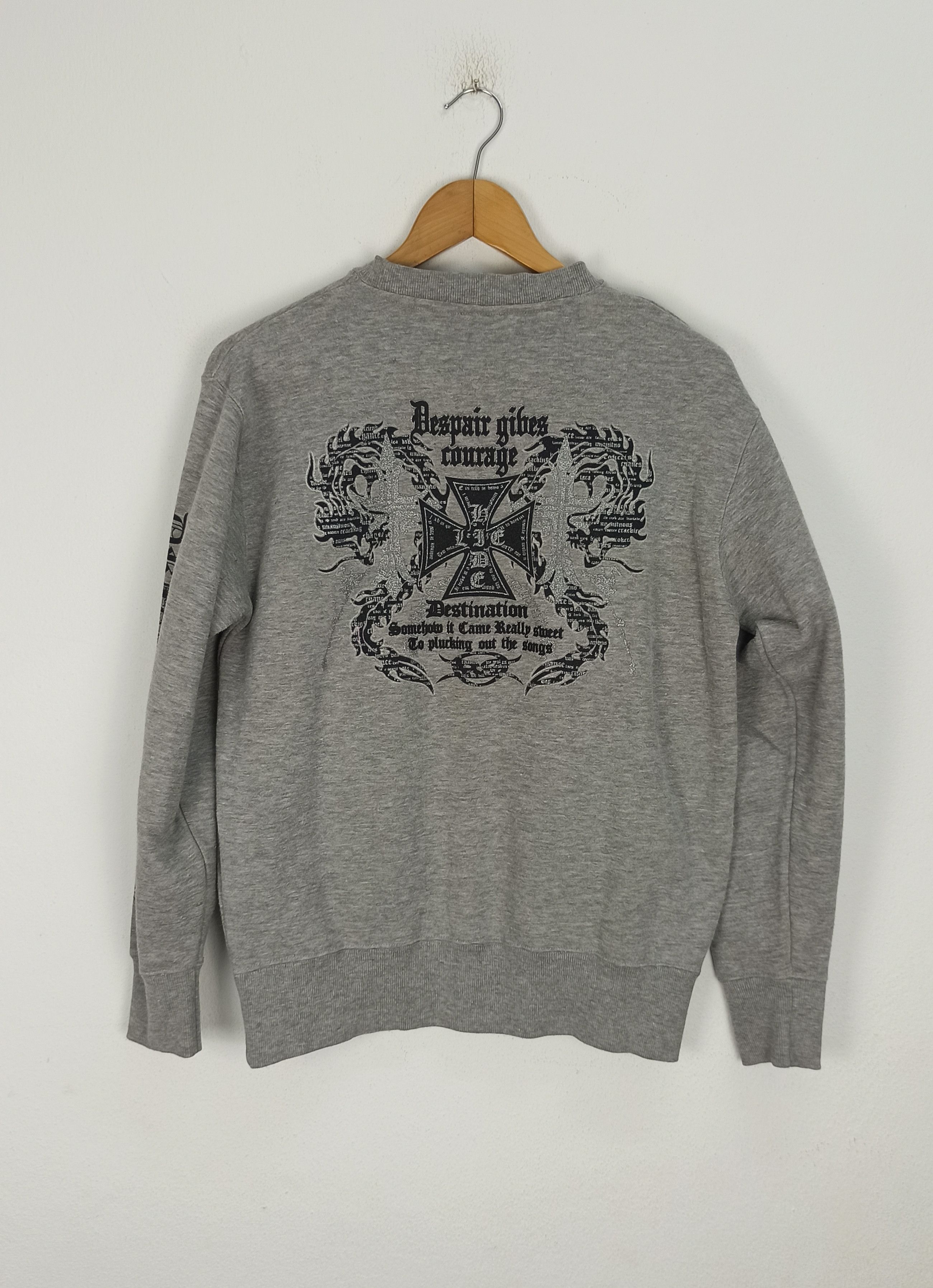 14th Addiction 🔥Vintage🔥 Japanesse Brand Dragon Tattoo Style Big Logo Size US M / EU 48-50 / 2 - 6 Thumbnail