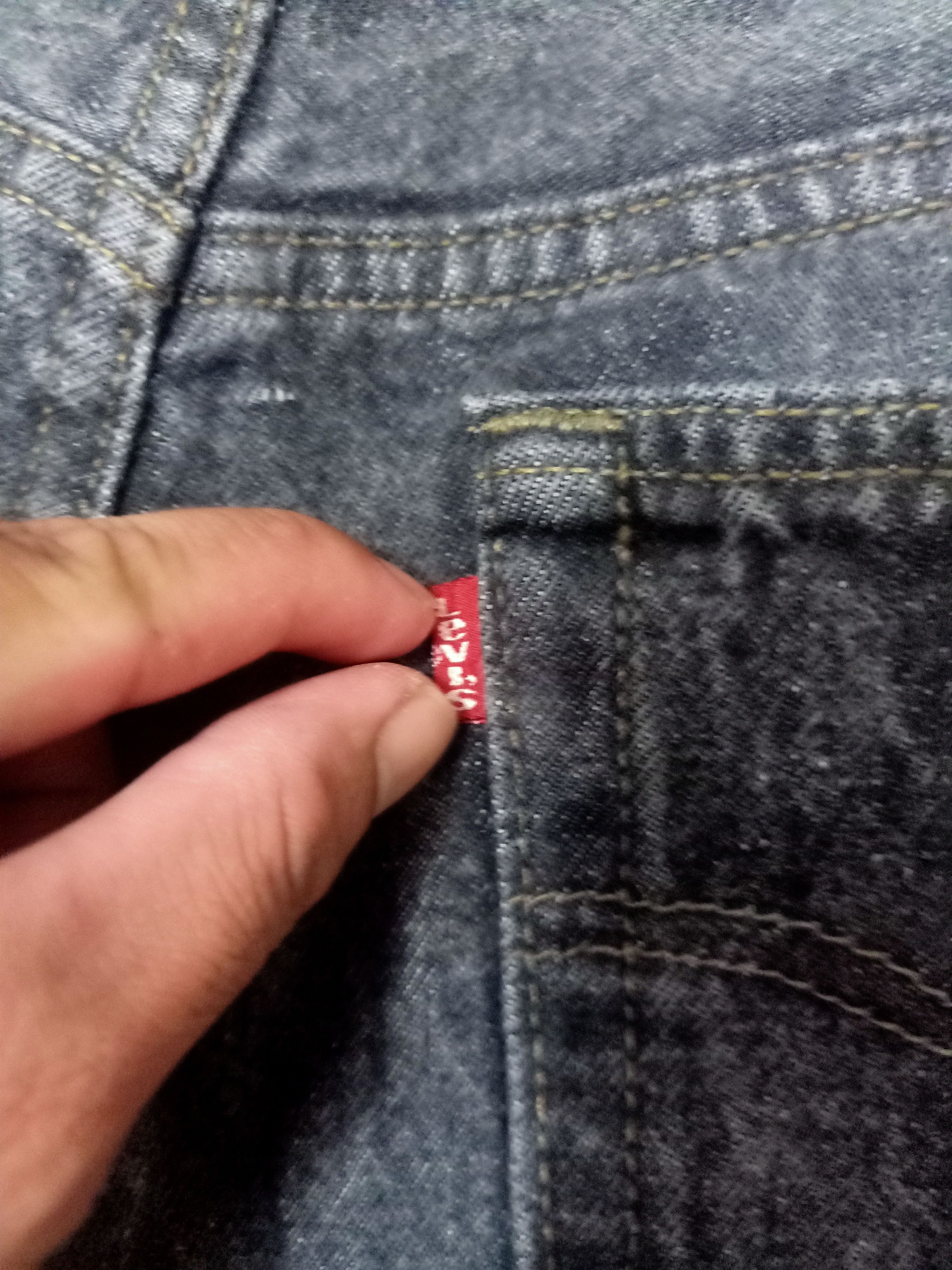 Levi's Vtg 90s Levis 501 made in usa button 544 Size US 27 - 12 Thumbnail
