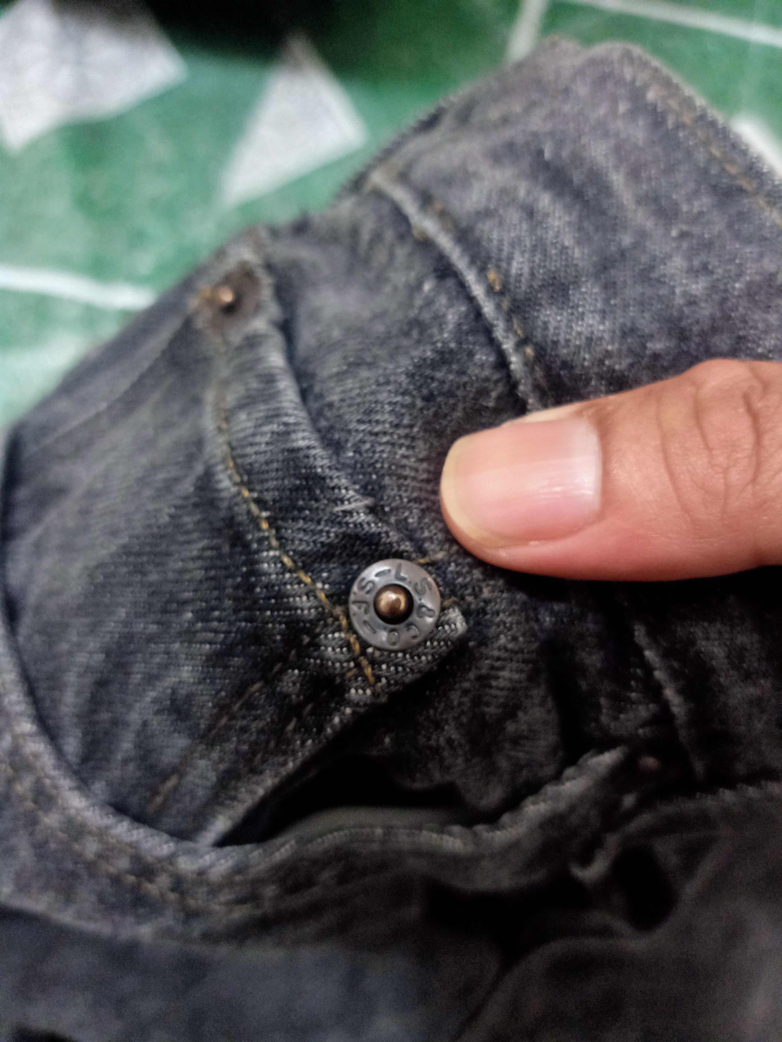 Levi's Vtg 90s Levis 501 made in usa button 544 Size US 27 - 3 Thumbnail