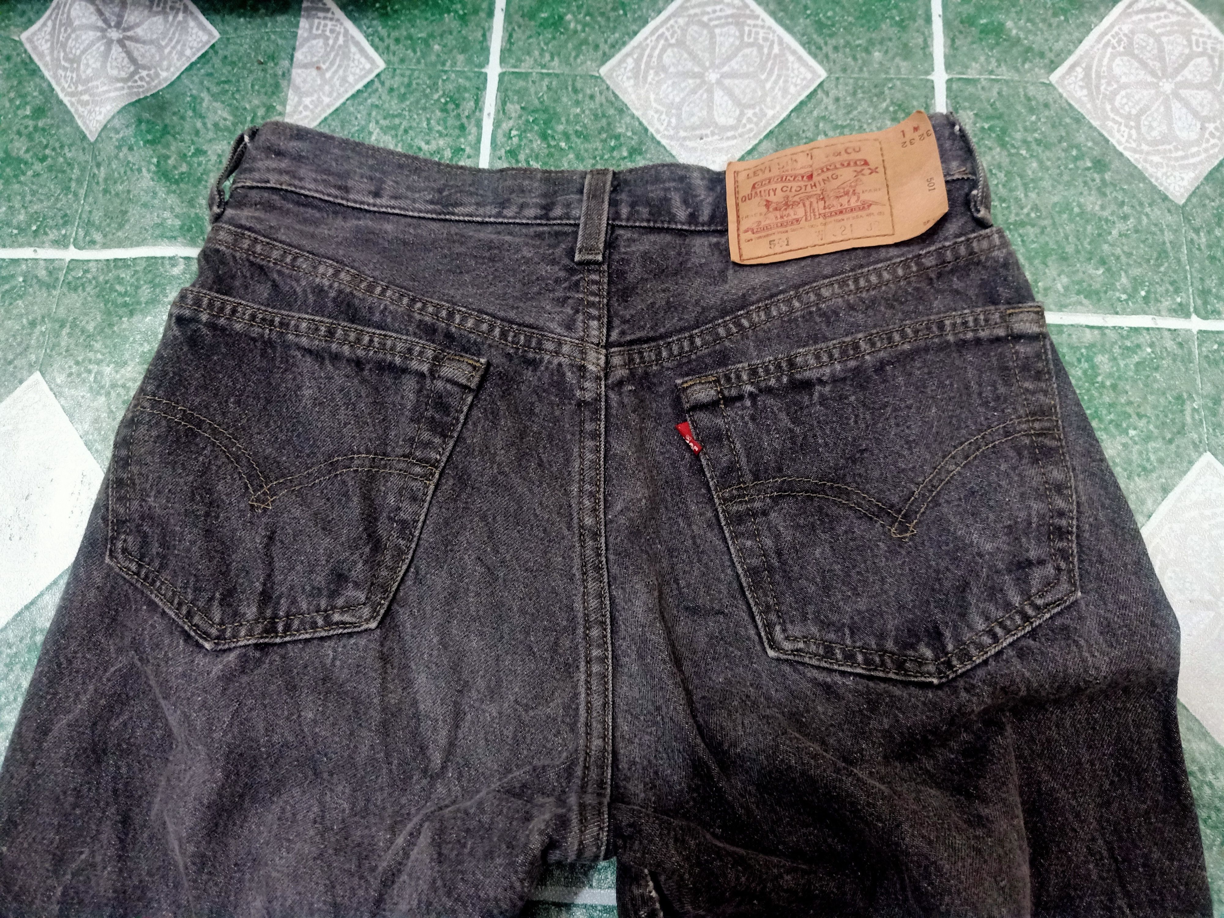 Levi's Vtg 90s Levis 501 made in usa button 544 Size US 27 - 11 Thumbnail