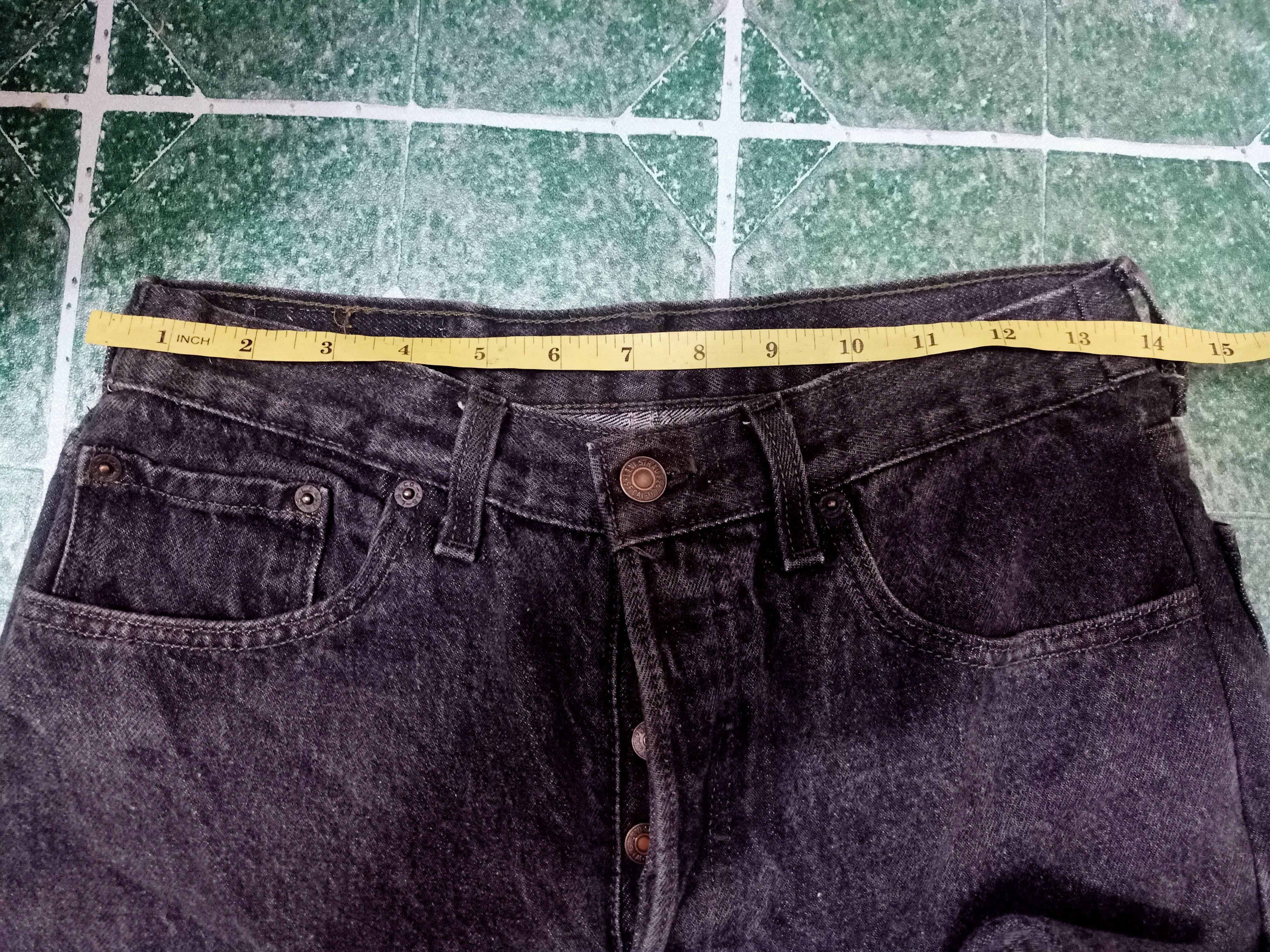 Levi's Vtg 90s Levis 501 made in usa button 544 Size US 27 - 17 Thumbnail