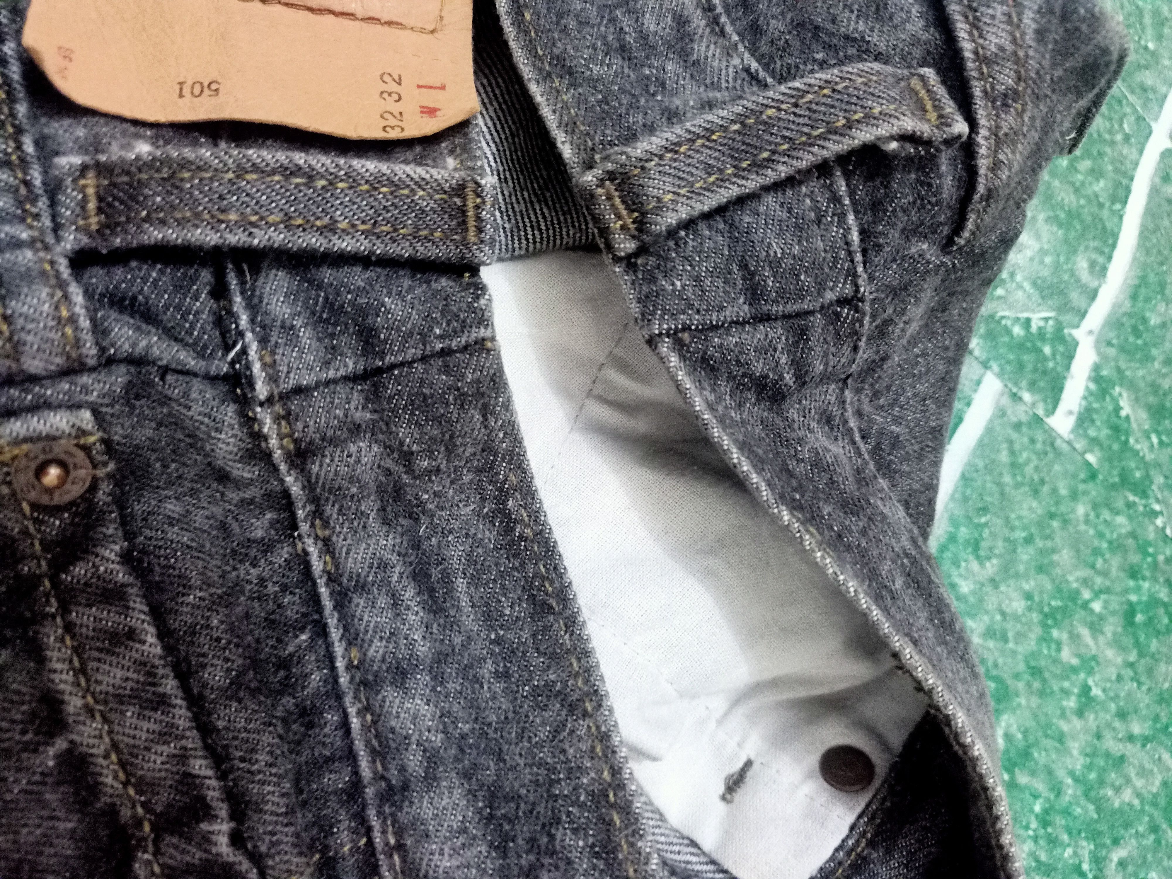 Levi's Vtg 90s Levis 501 made in usa button 544 Size US 27 - 14 Thumbnail
