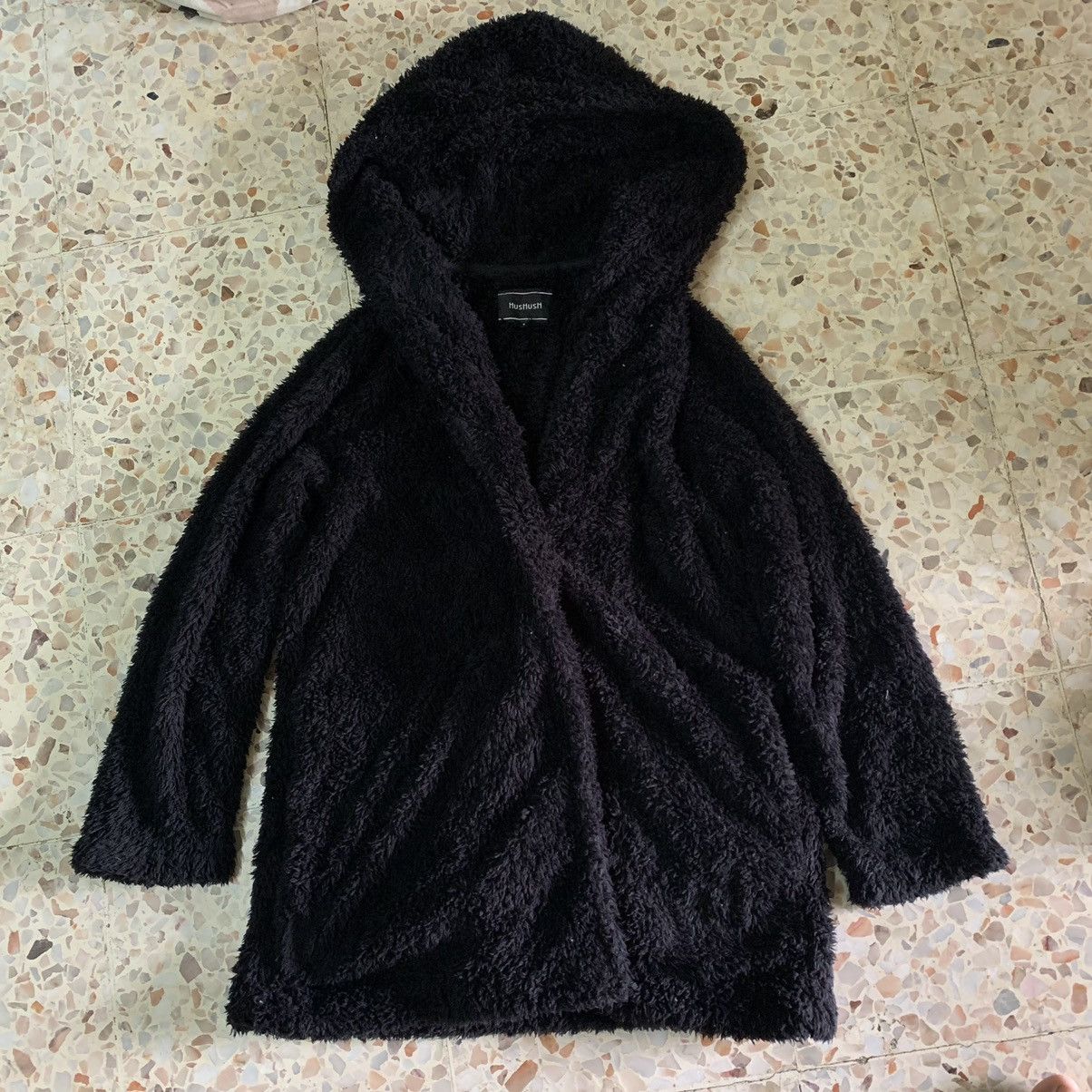 Japanese Brand HusHush fleece one button jacket hoodie Size M / US 6-8 / IT 42-44 - 20 Thumbnail
