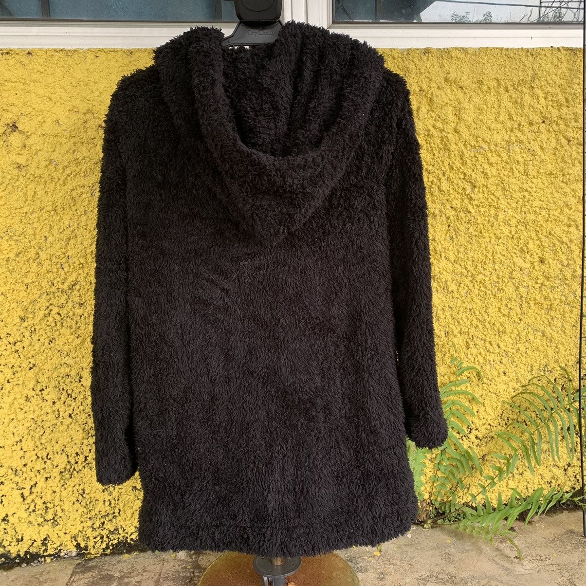 Japanese Brand HusHush fleece one button jacket hoodie Size M / US 6-8 / IT 42-44 - 4 Thumbnail