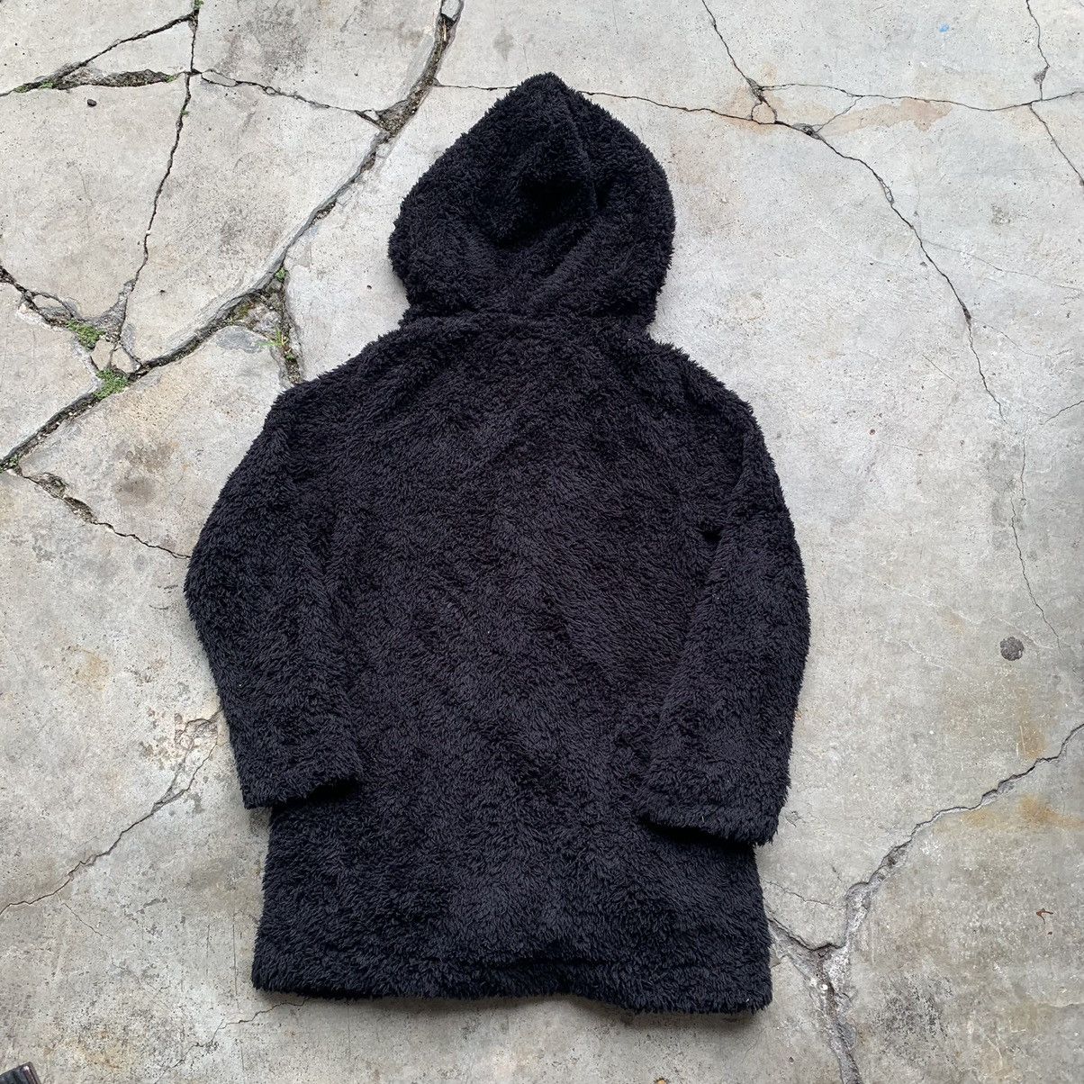 Japanese Brand HusHush fleece one button jacket hoodie Size M / US 6-8 / IT 42-44 - 13 Thumbnail