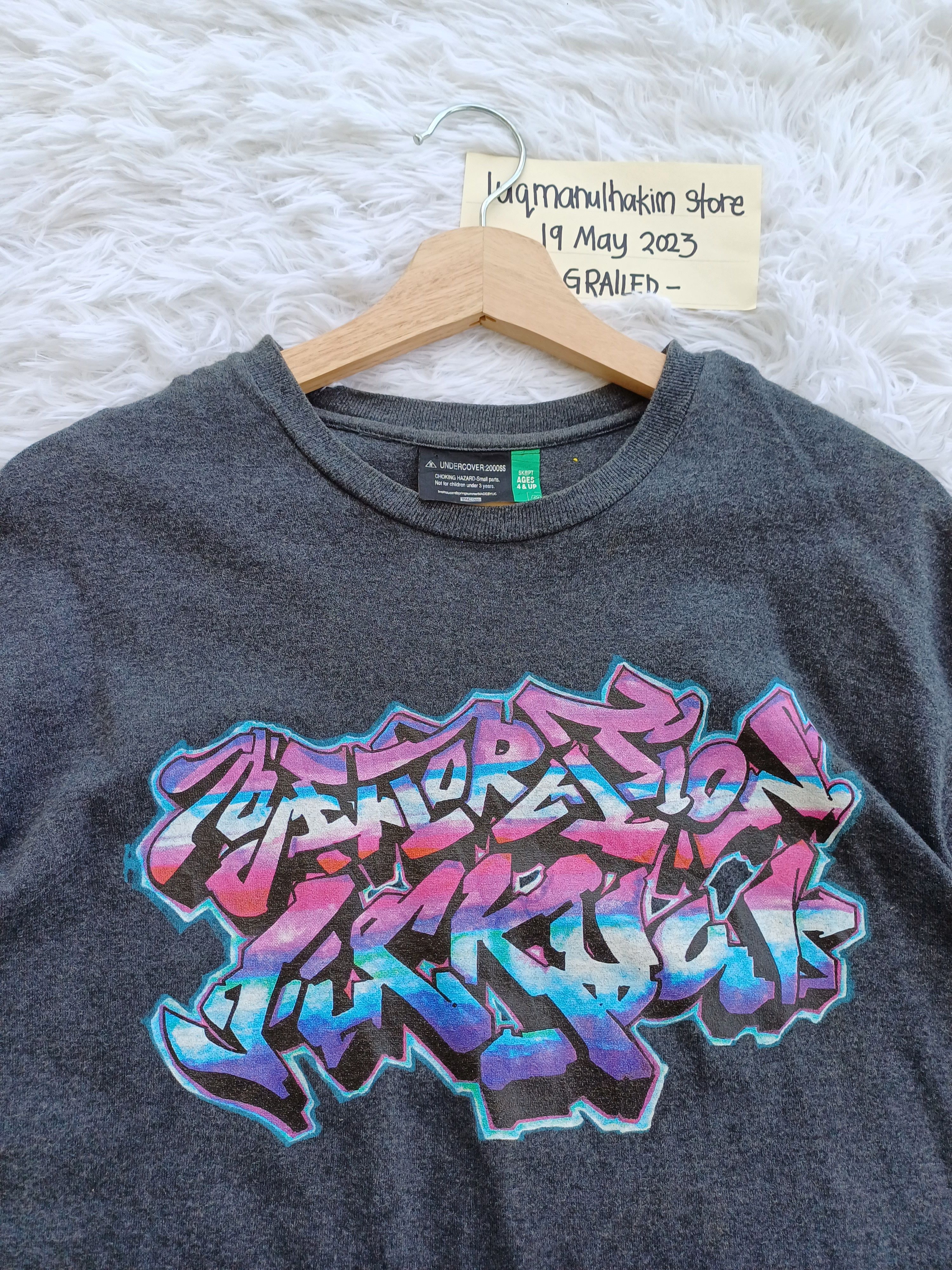 Undercover Rare Undercover 2000SS Generation Fuck You Tshirt Size US M / EU 48-50 / 2 - 4 Thumbnail