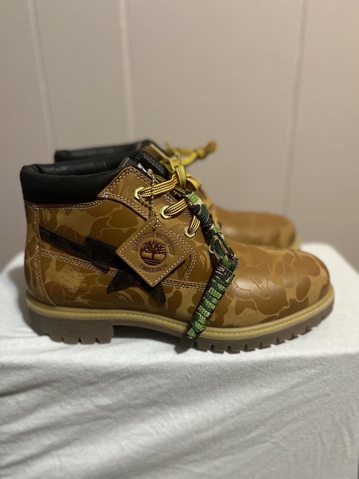 Bape × Timberland Bape x Timberland Waterproof Chukka | Grailed