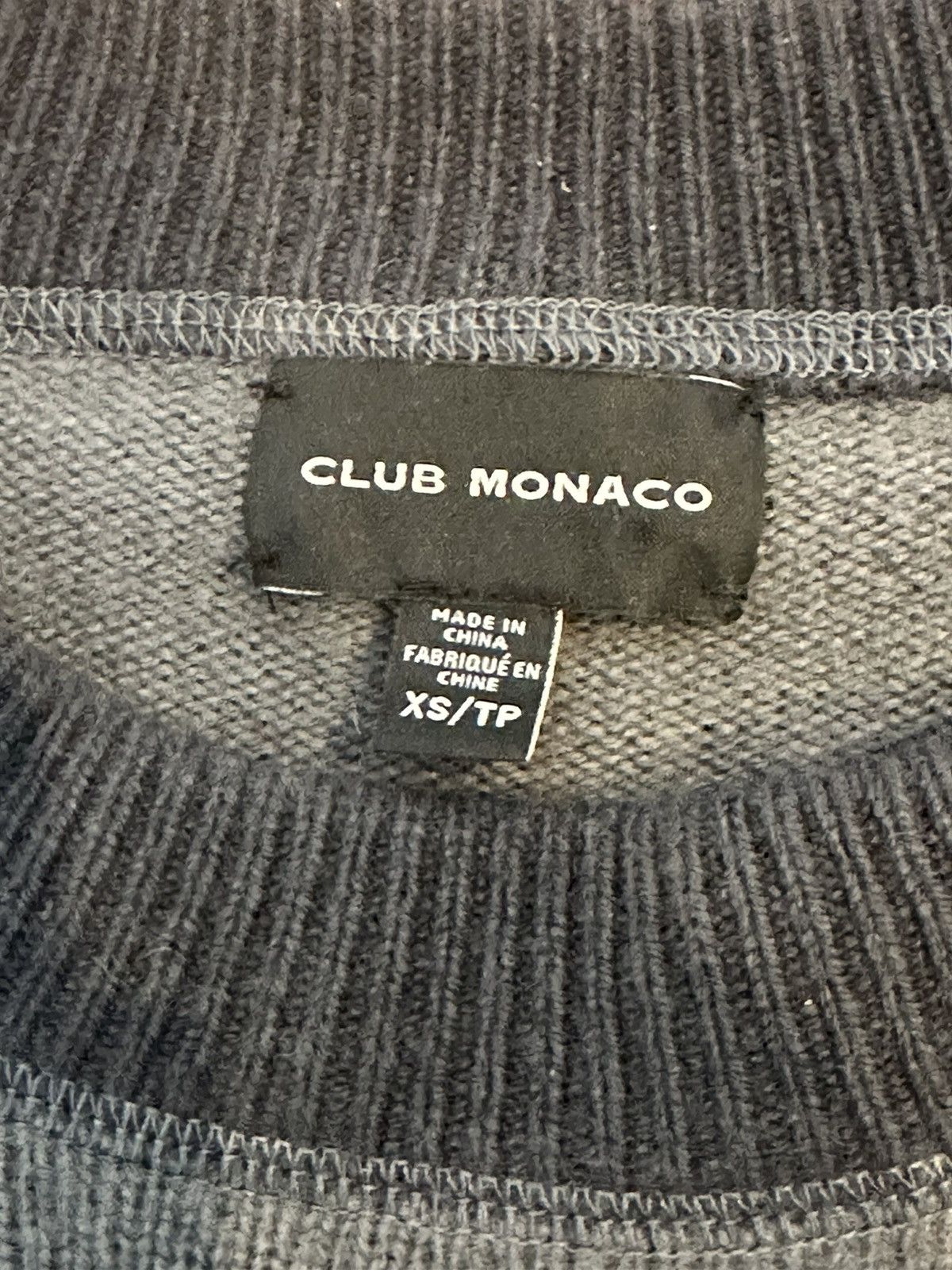 Club Monaco Raglan Sweater in Grey Size US XS / EU 42 / 0 - 3 Thumbnail