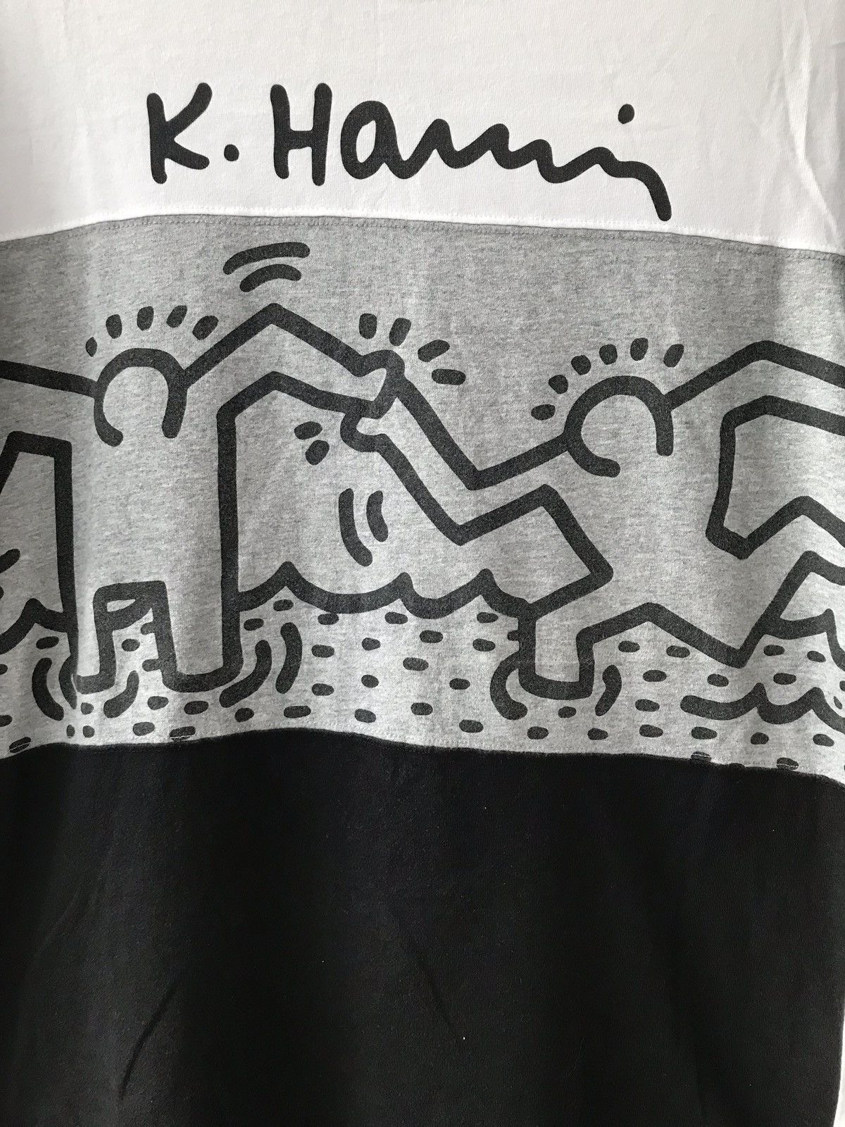 Japanese Brand × Keith Haring × Uniqlo Keith Haring Tee Street Fashion Streetwear Designer Size US M / EU 48-50 / 2 - 2 Thumbnail