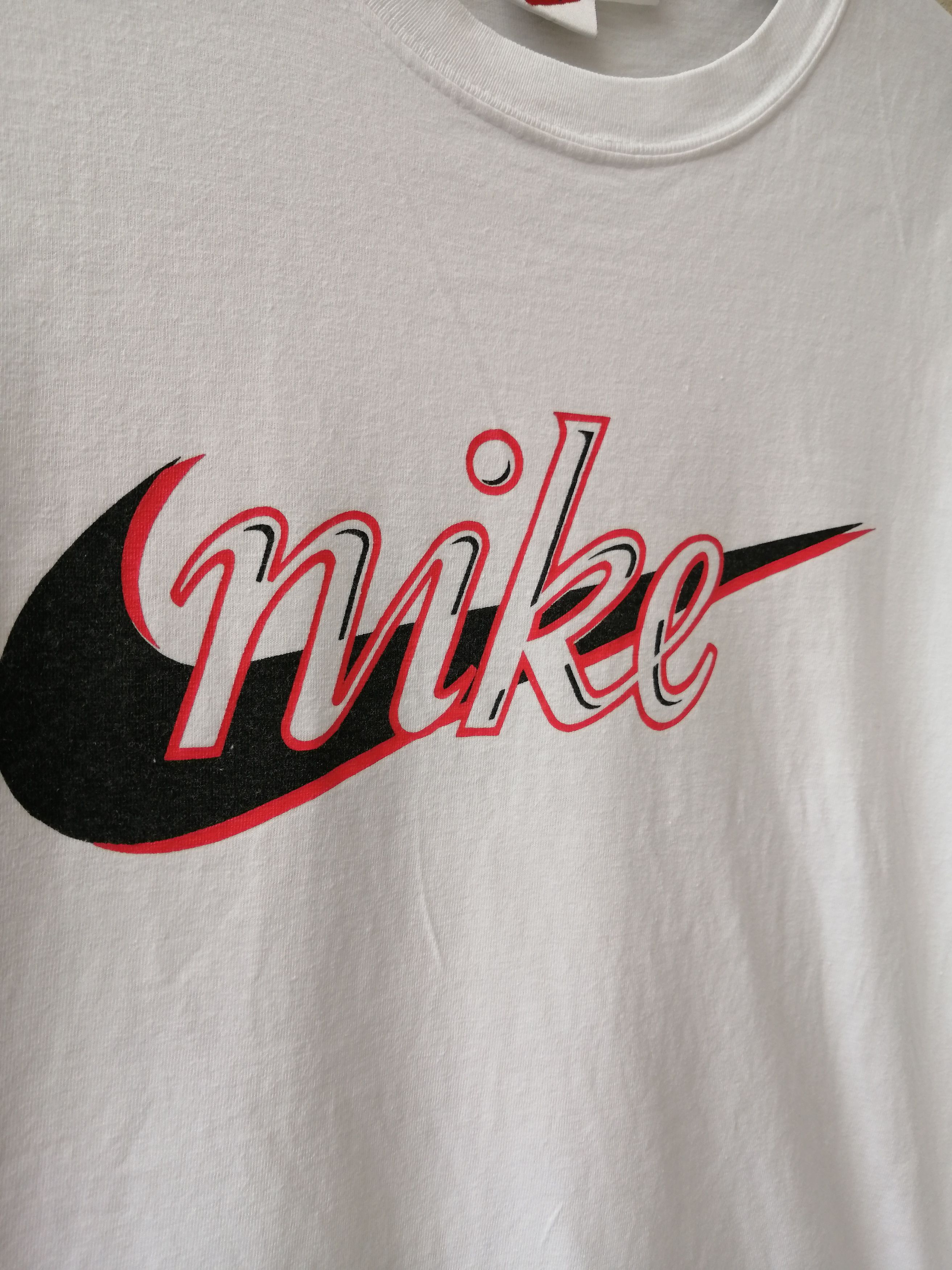 Nike × Vintage Vintage 90s Nike Swoosh Big Logo Sportwear Size US M / EU 48-50 / 2 - 7 Thumbnail