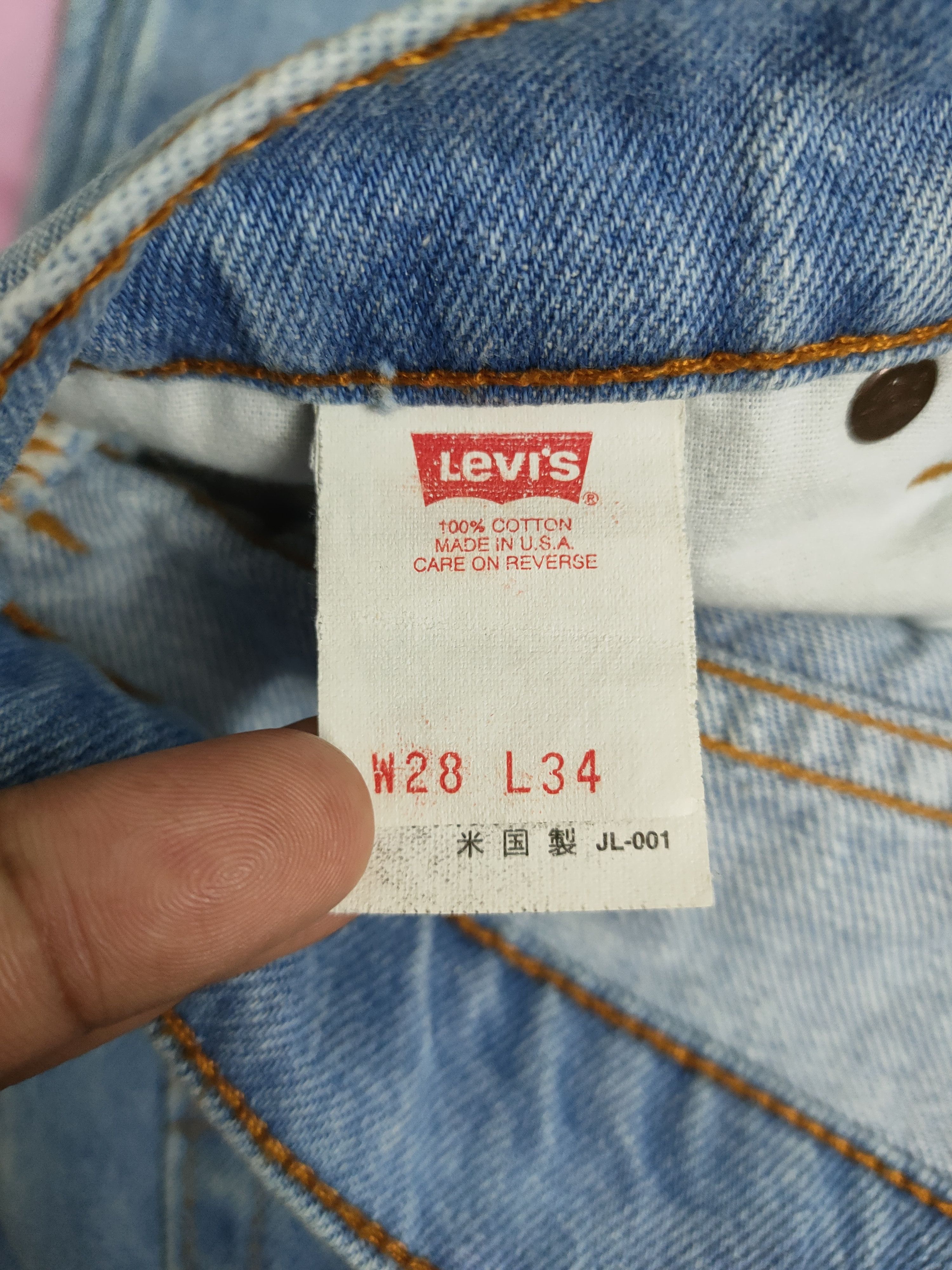 Levi's 90's Vintage Levis 510 Denim ,Made in USA Size US 27 - 4 Thumbnail