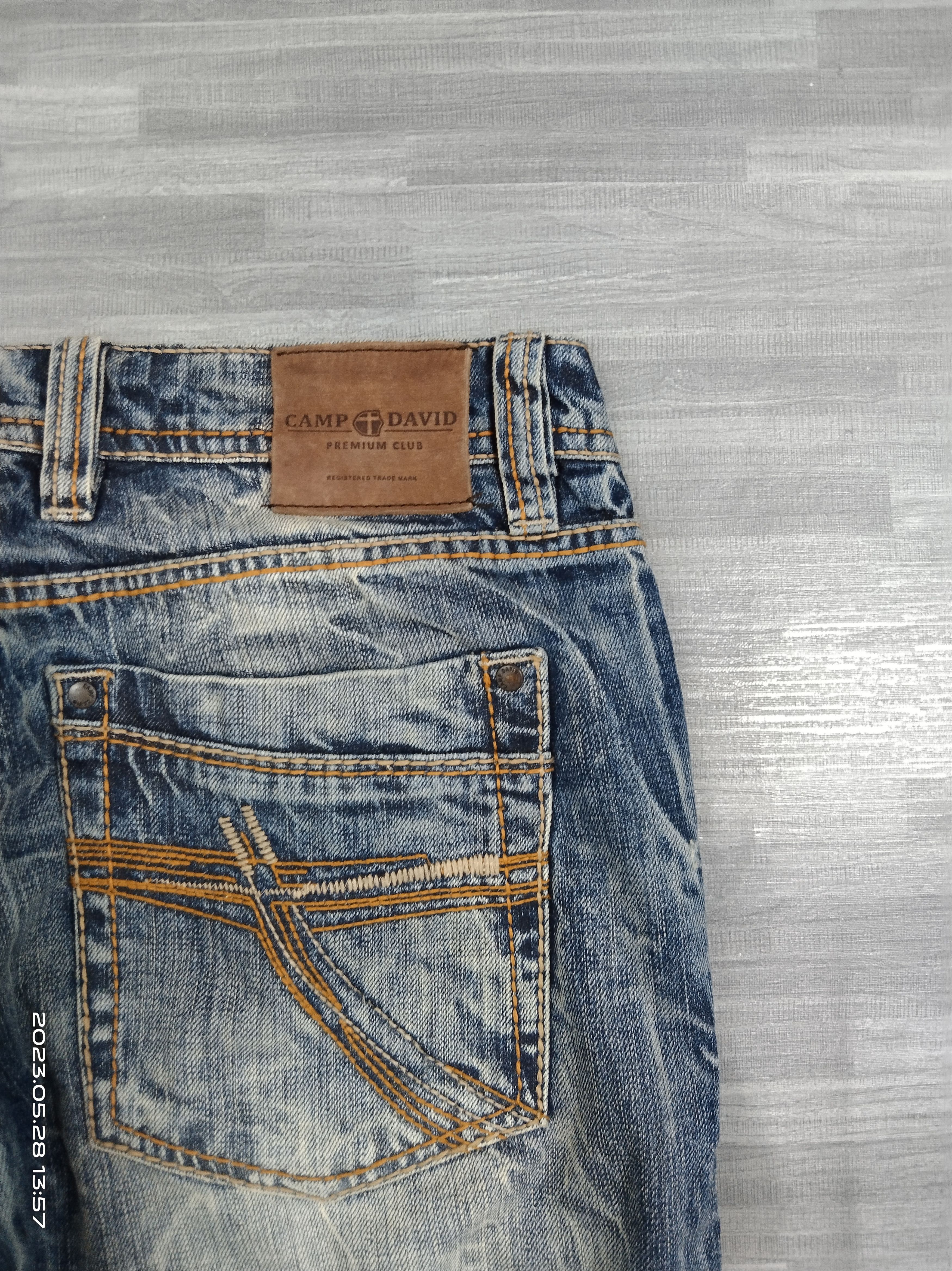 Japanese Brand SICK🔥CAMP DAVID DENIM PANTS Size US 32 / EU 48 - 10 Thumbnail