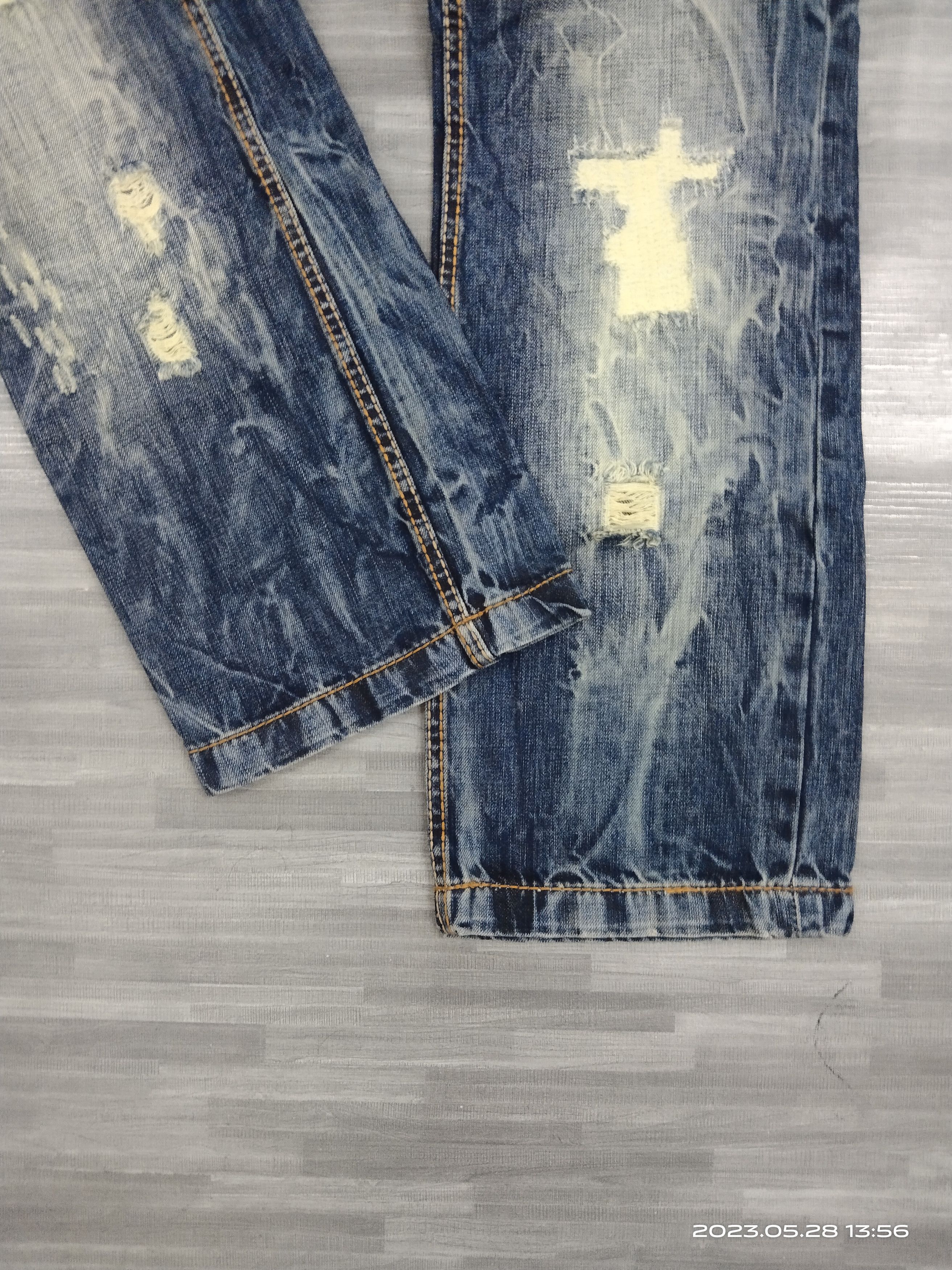 Japanese Brand SICK🔥CAMP DAVID DENIM PANTS Size US 32 / EU 48 - 8 Thumbnail