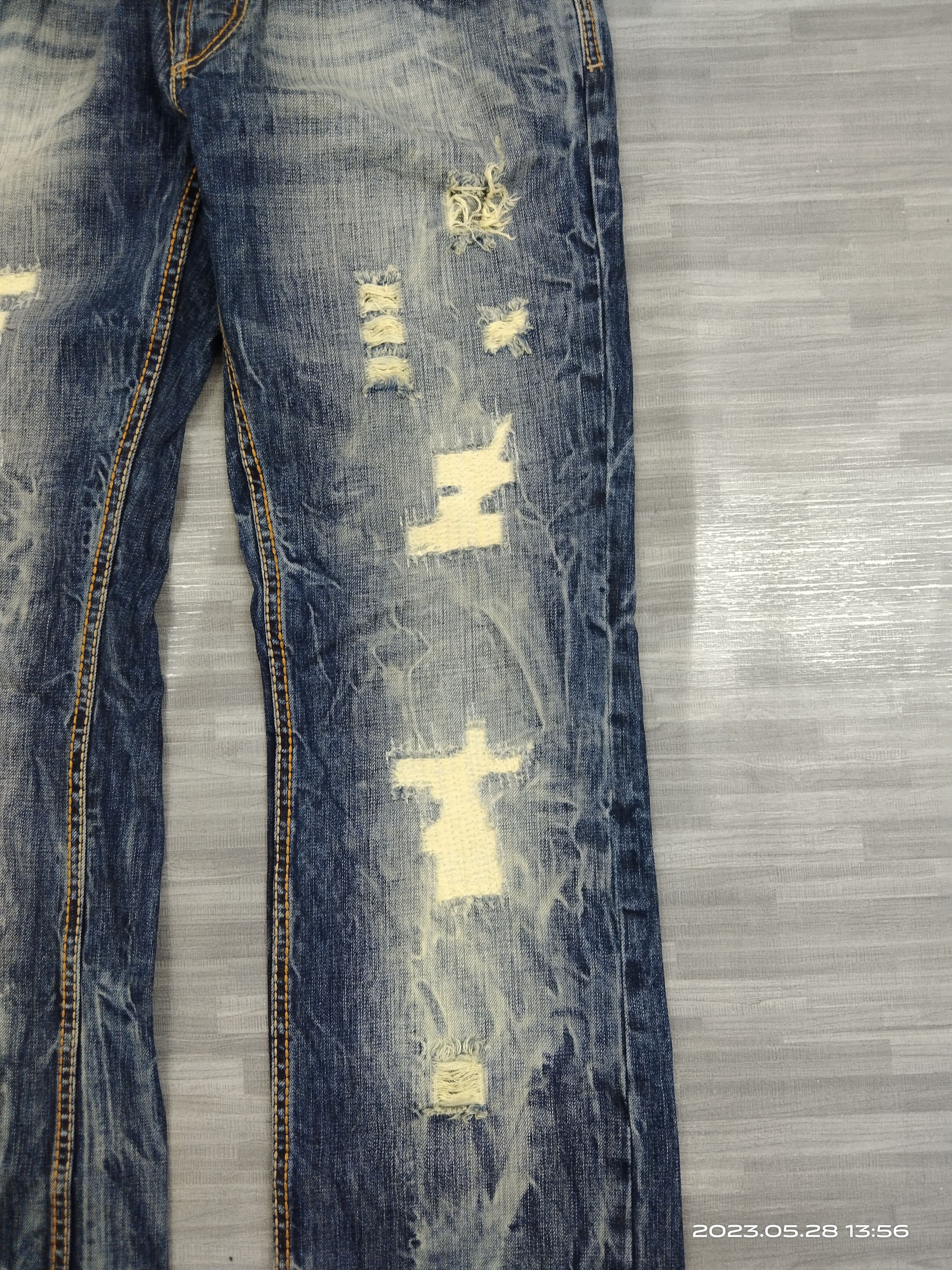 Japanese Brand SICK🔥CAMP DAVID DENIM PANTS Size US 32 / EU 48 - 6 Thumbnail