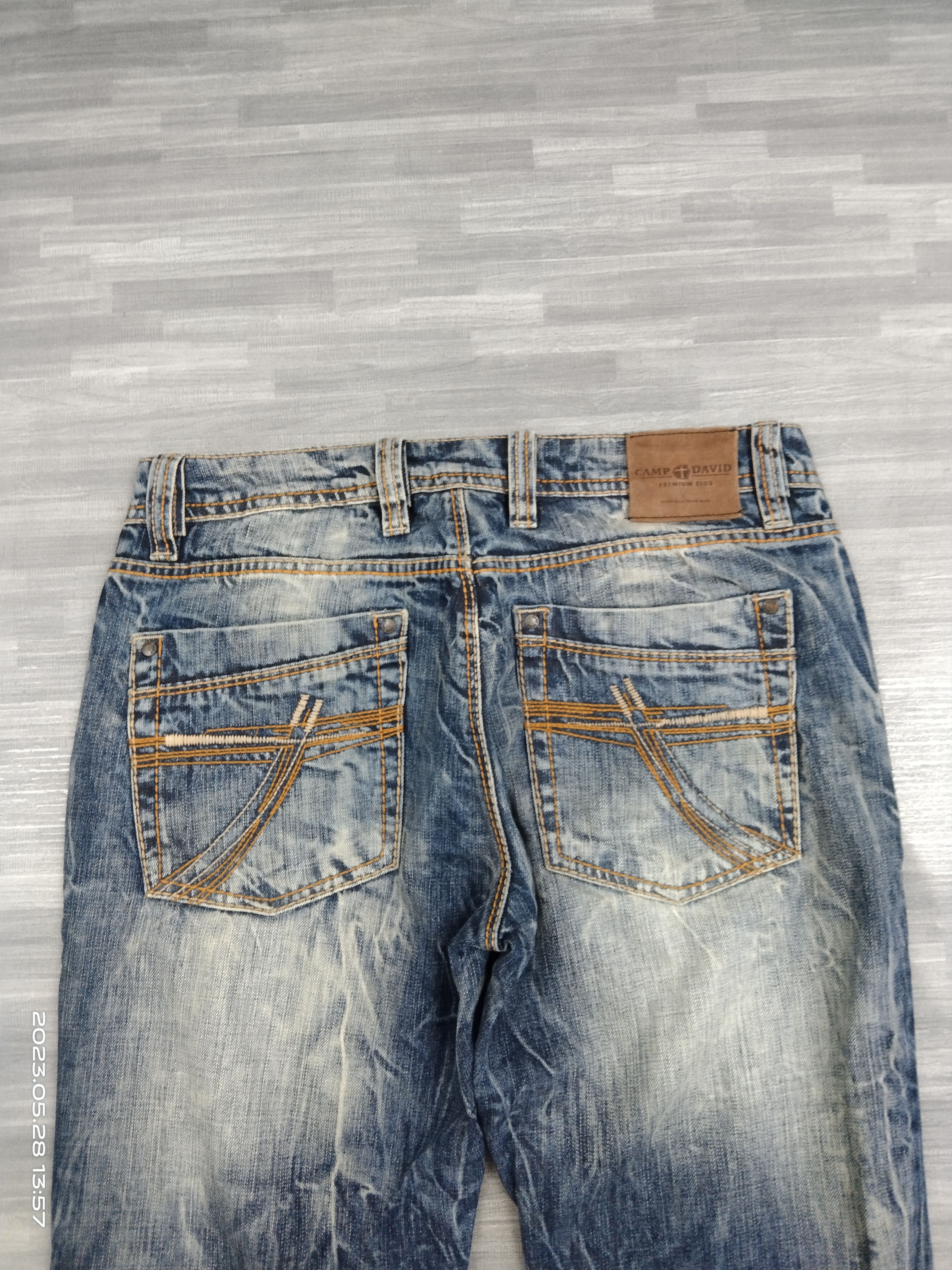 Japanese Brand SICK🔥CAMP DAVID DENIM PANTS Size US 32 / EU 48 - 5 Thumbnail