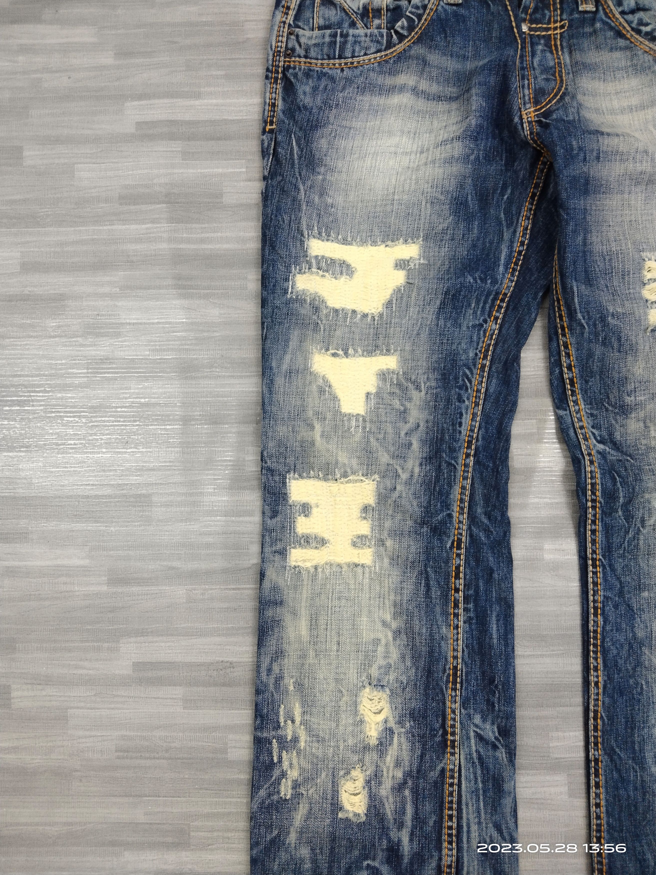 Japanese Brand SICK🔥CAMP DAVID DENIM PANTS Size US 32 / EU 48 - 7 Thumbnail