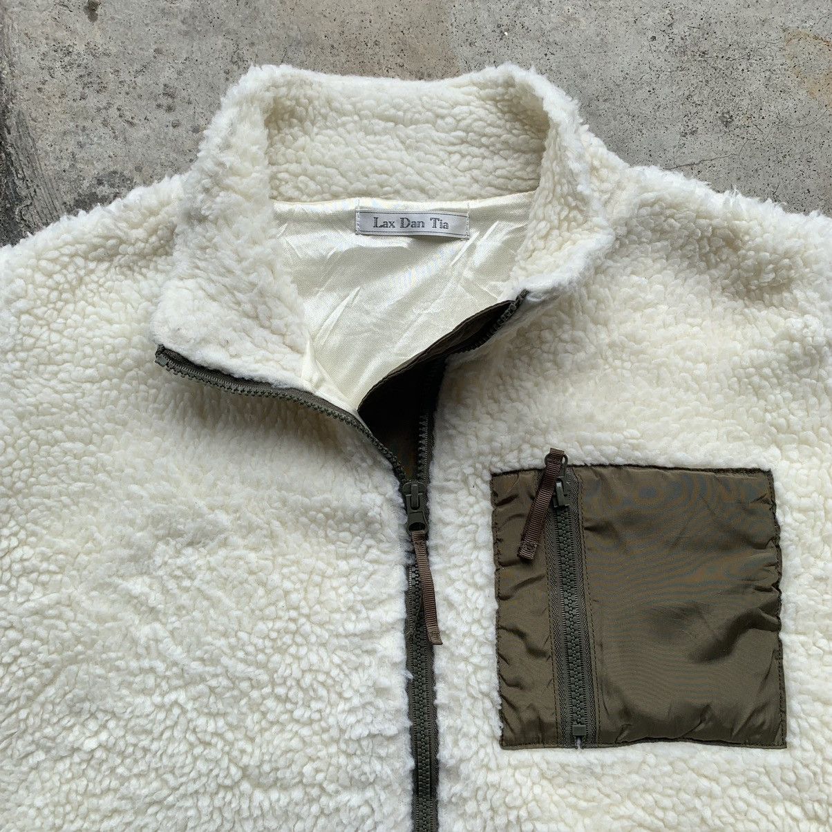 Japanese Brand Lax Dan Tia fleece light jacket Size US M / EU 48-50 / 2 - 9 Thumbnail