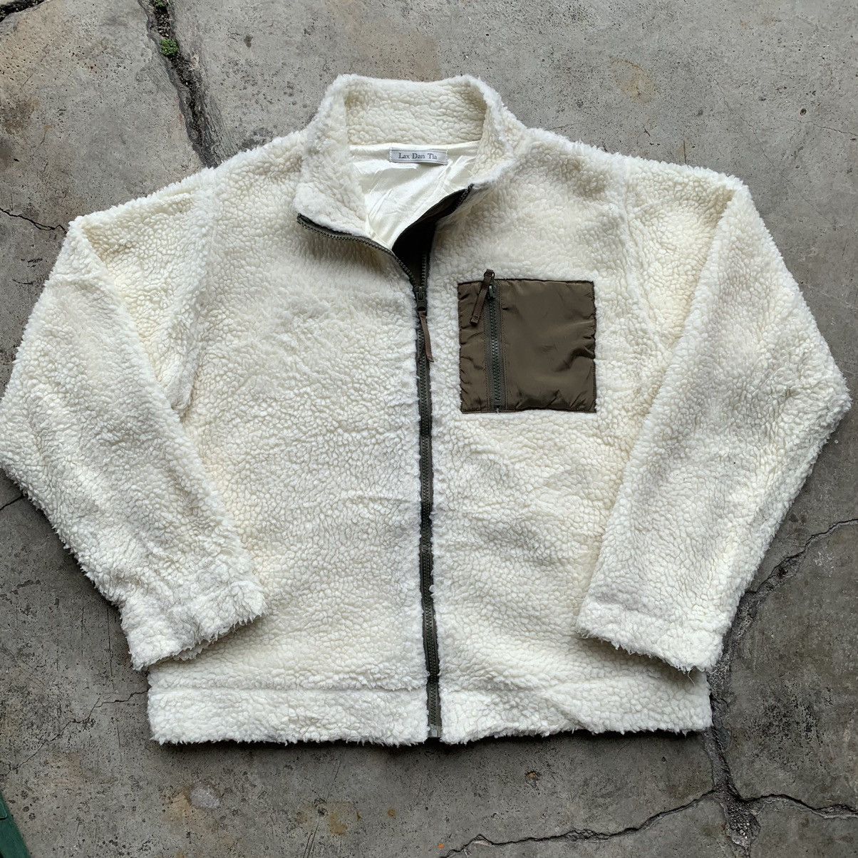 Japanese Brand Lax Dan Tia fleece light jacket Size US M / EU 48-50 / 2 - 4 Thumbnail