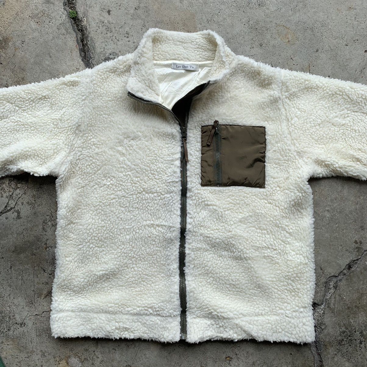 Japanese Brand Lax Dan Tia fleece light jacket Size US M / EU 48-50 / 2 - 7 Thumbnail