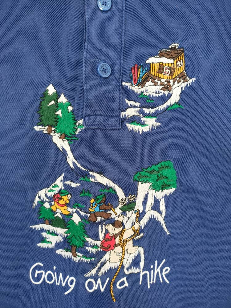 Designer × Jean Charles De Castelbajac Castelbajac Going on the Hike Polo T Size US S / EU 44-46 / 1 - 5 Thumbnail