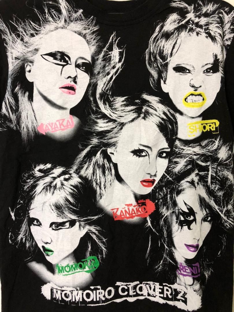 Band Tees × Japanese Brand Band Tees Momoiro Clover Z Full Print Size S Size US S / EU 44-46 / 1 - 3 Thumbnail