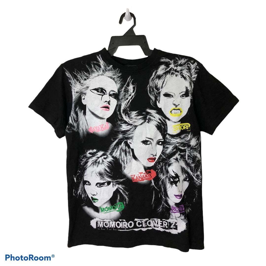 Band Tees × Japanese Brand Band Tees Momoiro Clover Z Full Print Size S Size US S / EU 44-46 / 1 - 1 Thumbnail