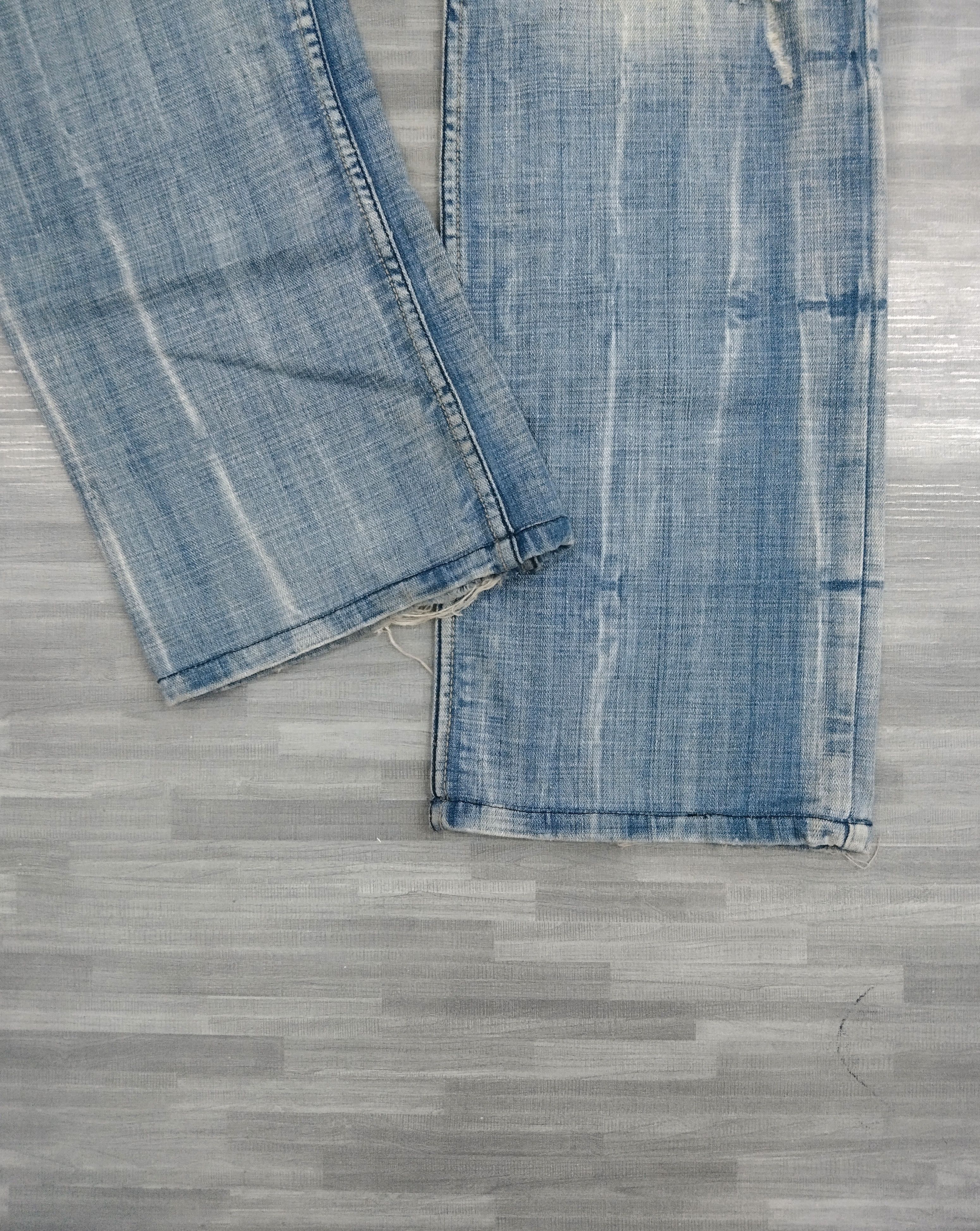 Japanese Brand SiCK🔥RIPED CHOUX HOUSE DENIM PANTS Size US 31 - 7 Thumbnail