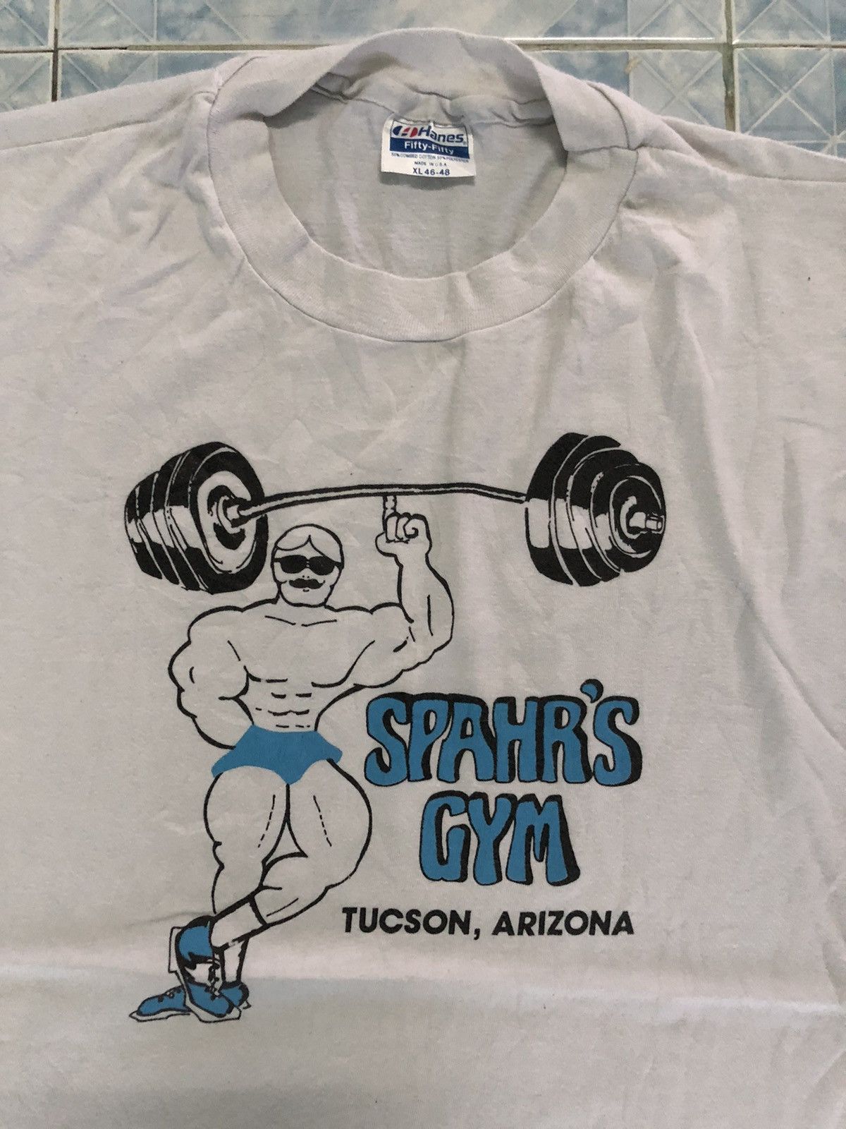 Hanes × Vintage Vintage SPAHR’S GYM Tucson,Arizona size XL Size US XL / EU 56 / 4 - 3 Thumbnail