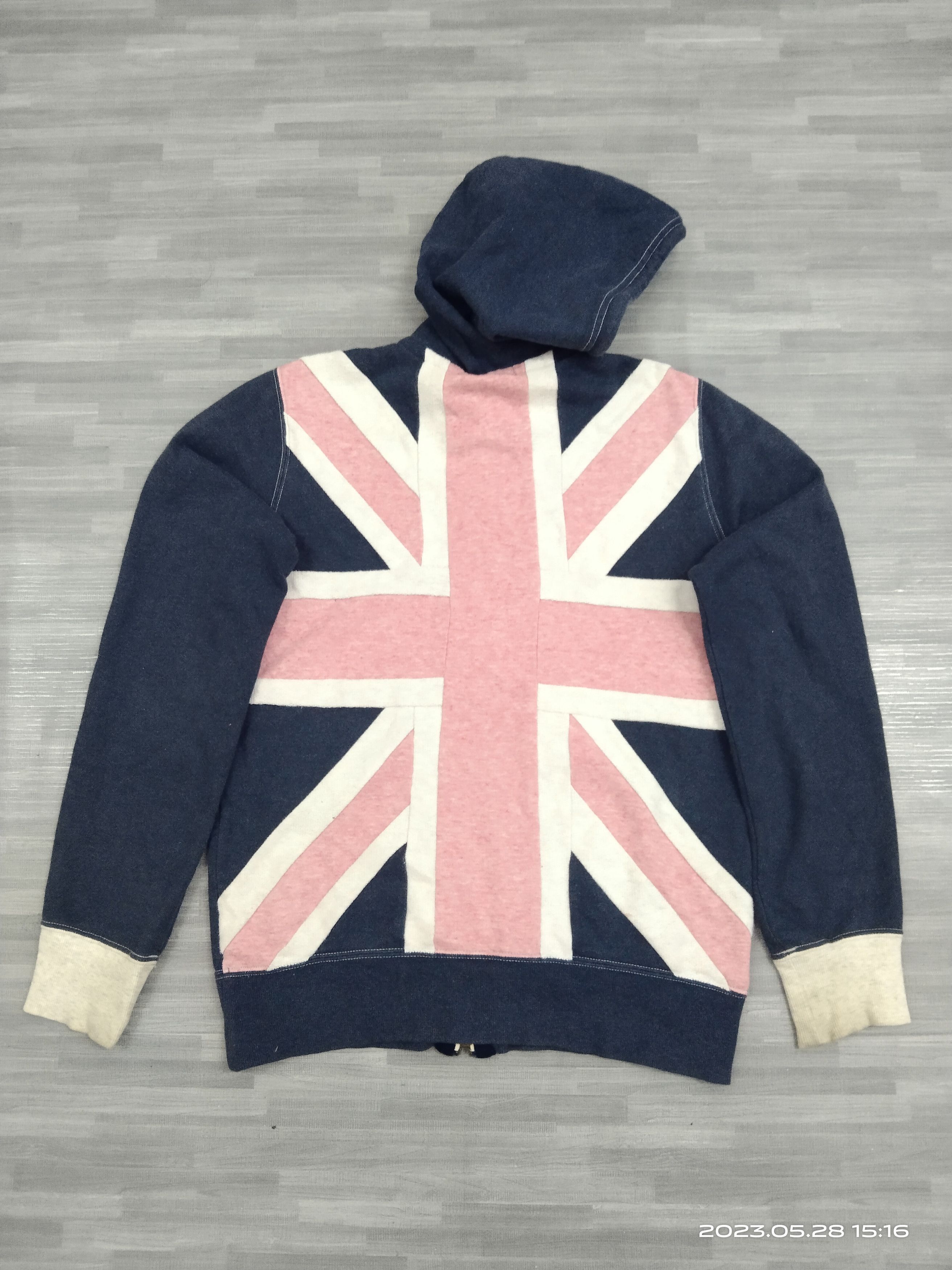 Fred Perry FRED PERRY FLAT BRITAIN HOODIE Size US S / EU 44-46 / 1 - 3 Thumbnail
