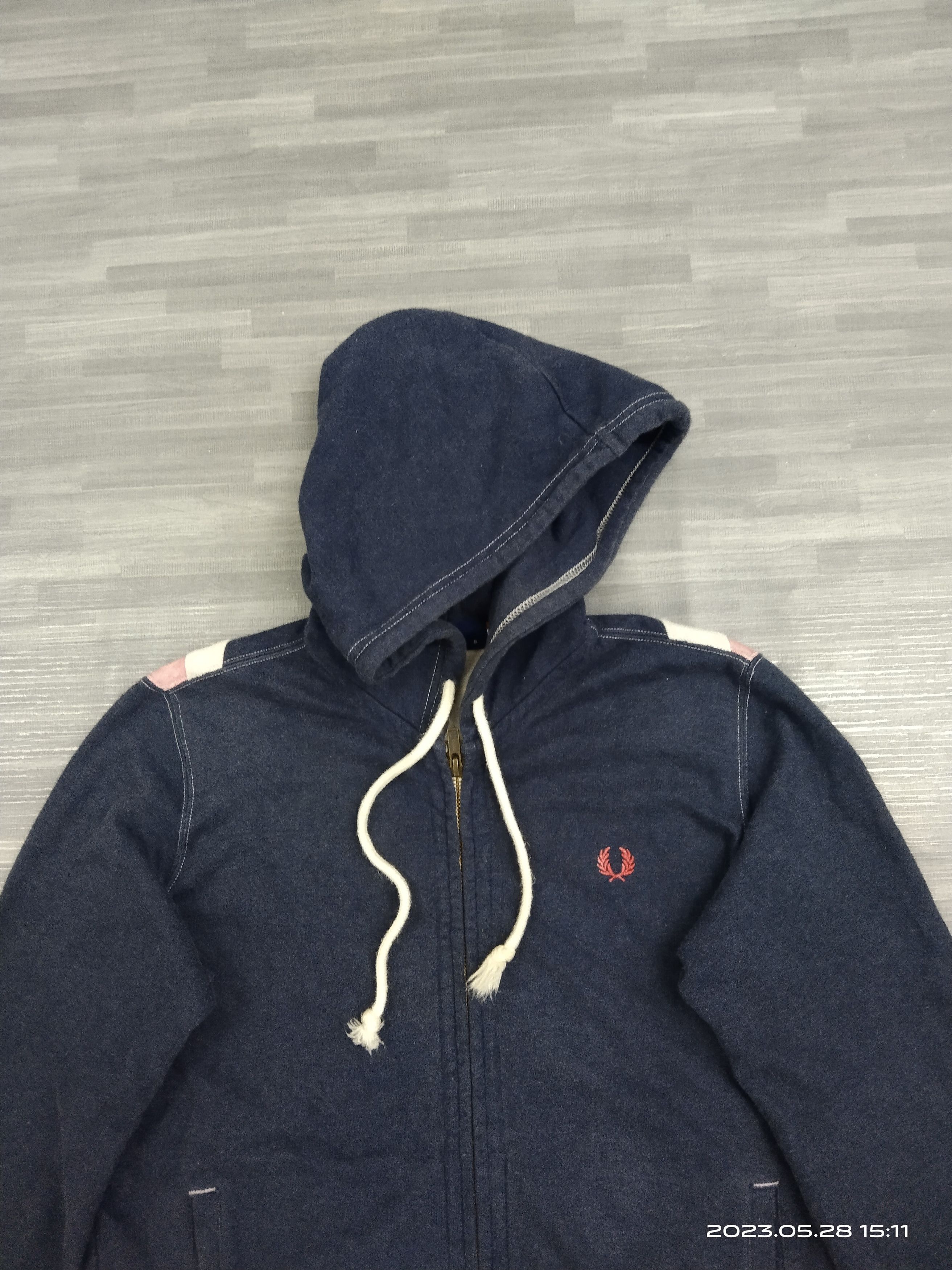 Fred Perry FRED PERRY FLAT BRITAIN HOODIE Size US S / EU 44-46 / 1 - 4 Thumbnail