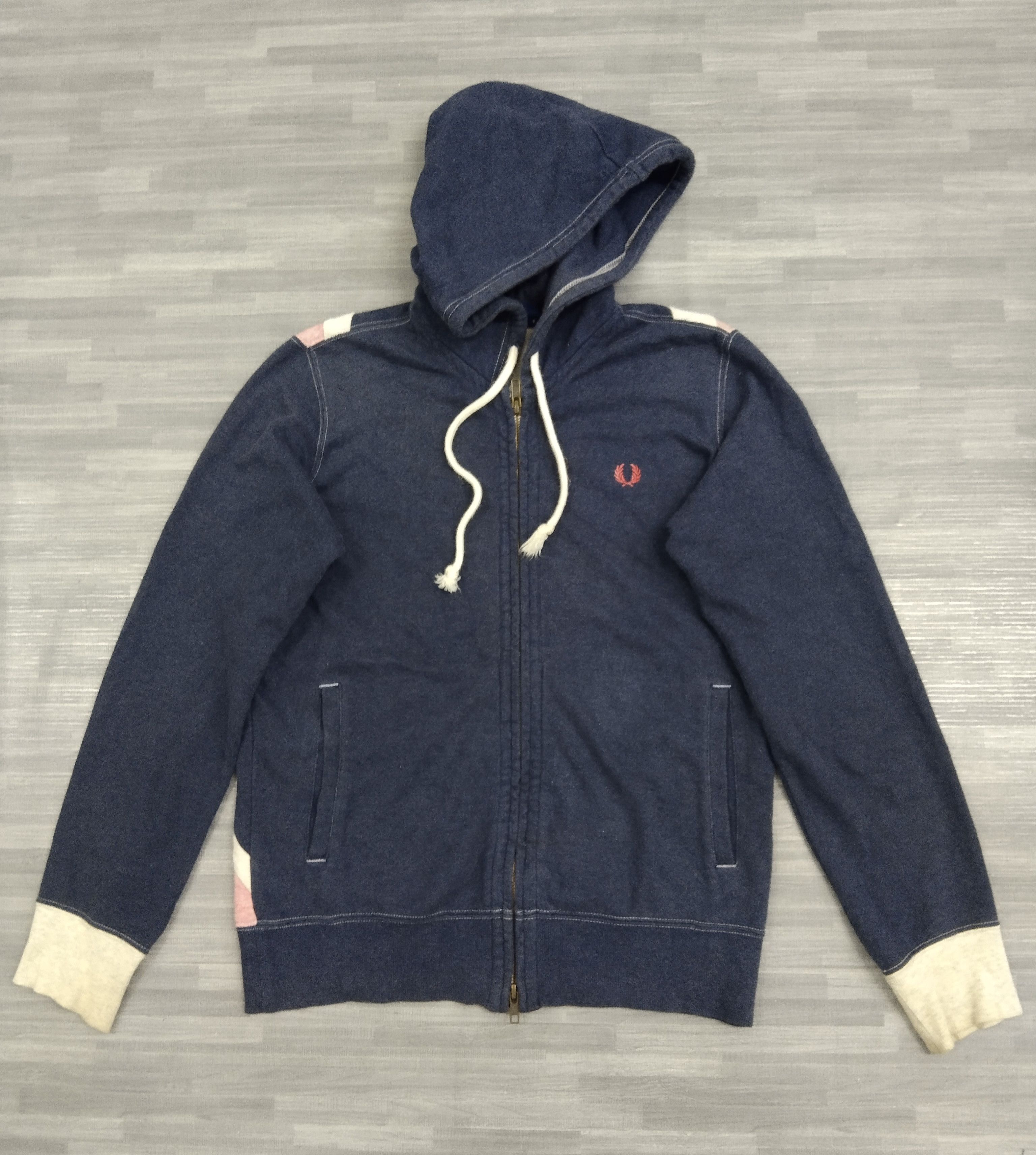 Fred Perry FRED PERRY FLAT BRITAIN HOODIE Size US S / EU 44-46 / 1 - 2 Thumbnail