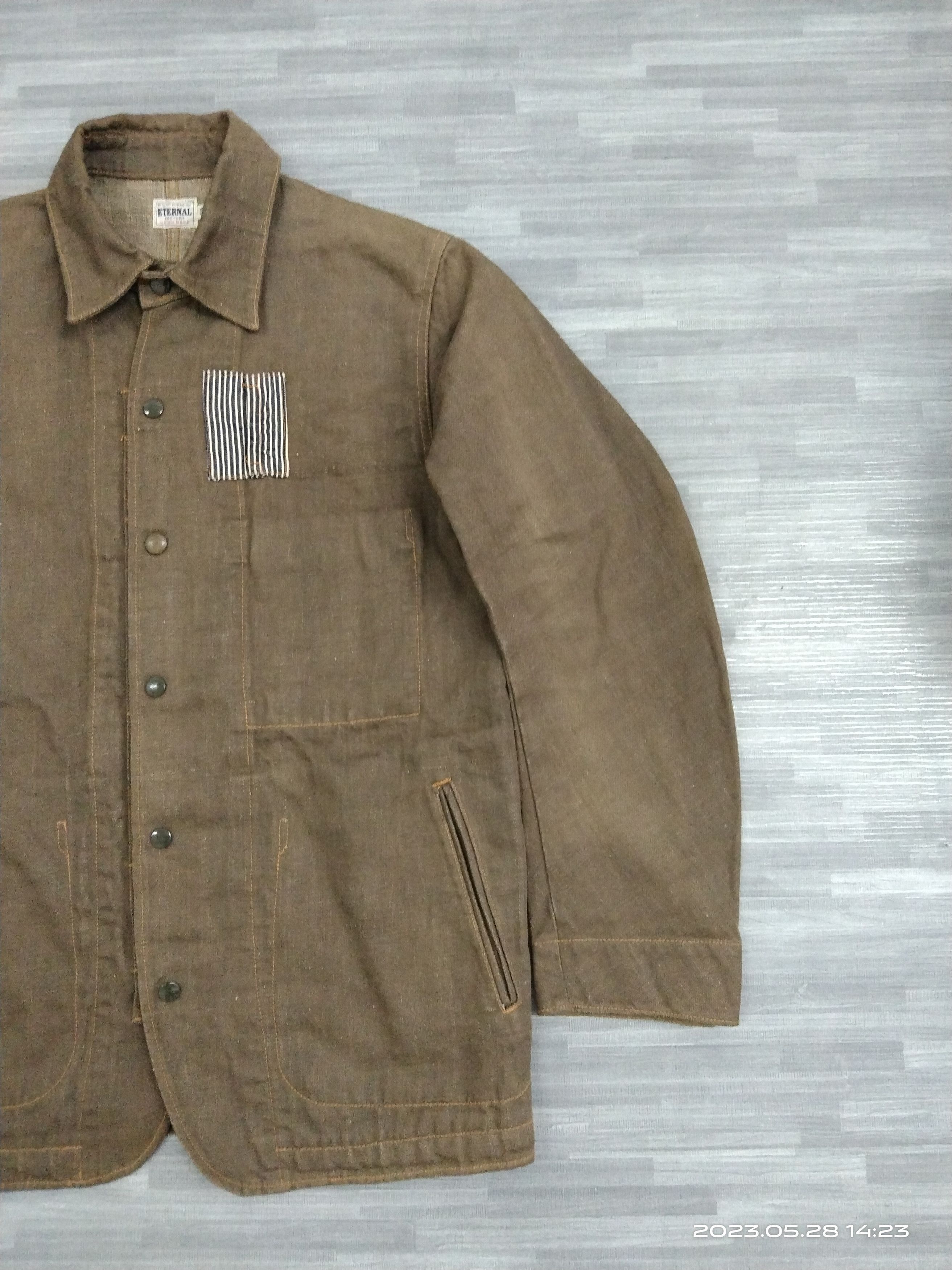 Eternal Chore Jacket Faded KAPITAL Style by ETERNAL Size US M / EU 48-50 / 2 - 5 Thumbnail