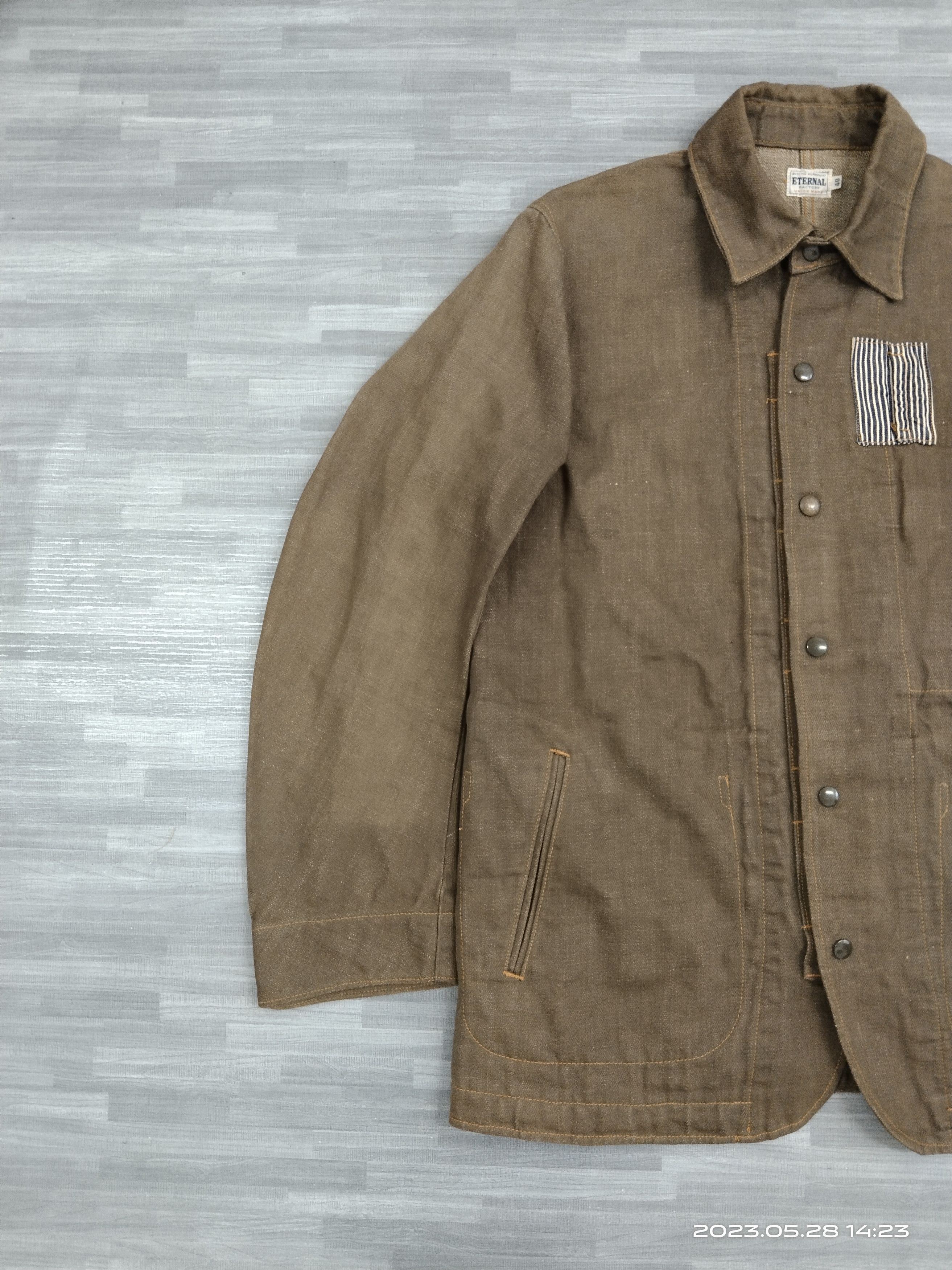 Eternal Chore Jacket Faded KAPITAL Style by ETERNAL Size US M / EU 48-50 / 2 - 4 Thumbnail