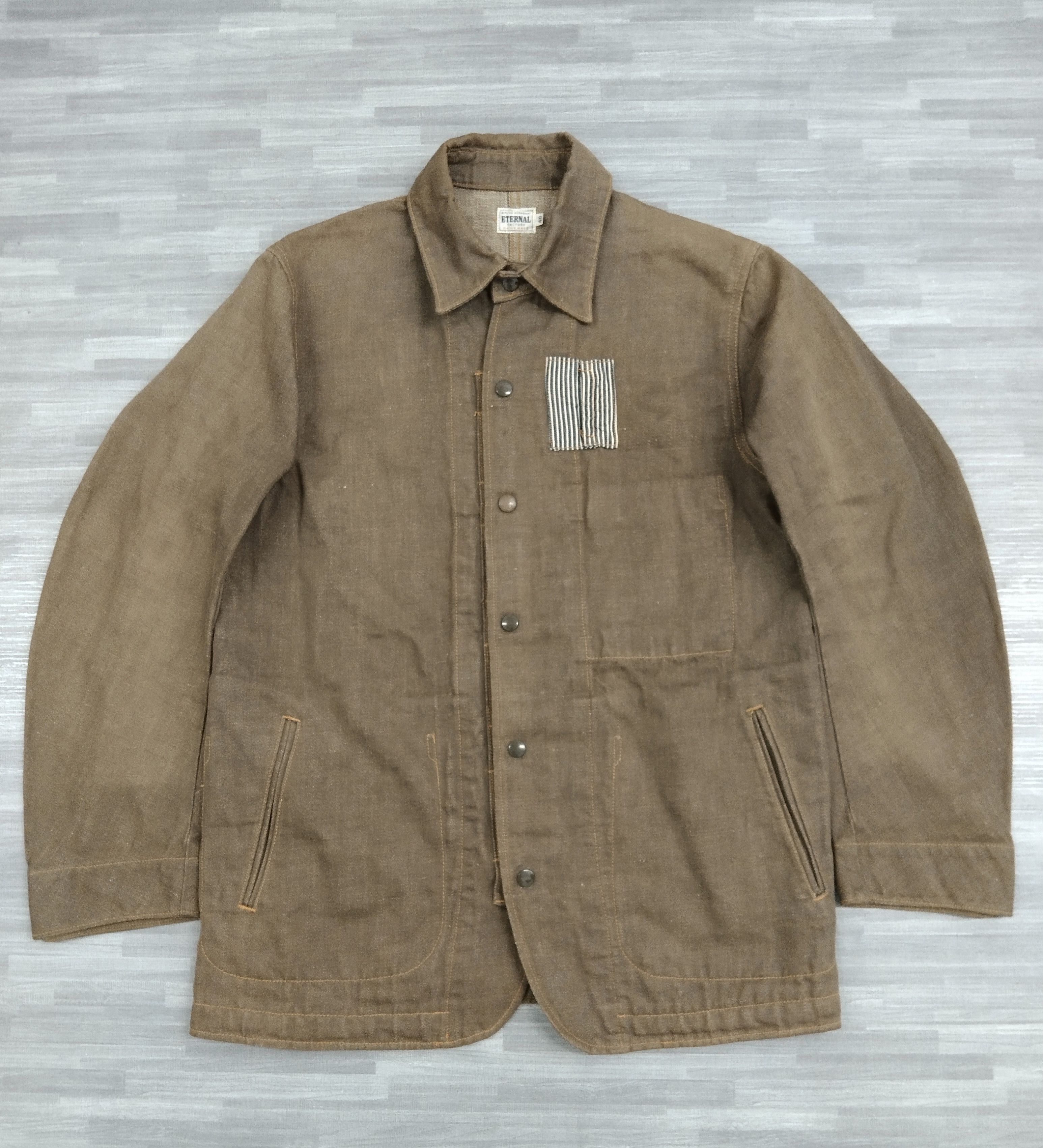 Eternal Chore Jacket Faded KAPITAL Style by ETERNAL Size US M / EU 48-50 / 2 - 2 Thumbnail