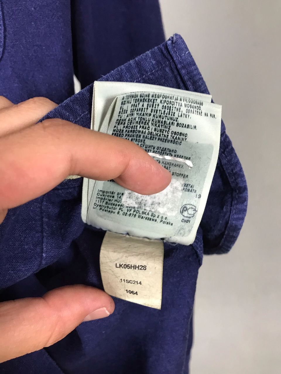 Lee Lee Krisvanassche blue streetwear shirt Size US S / EU 44-46 / 1 - 5 Thumbnail