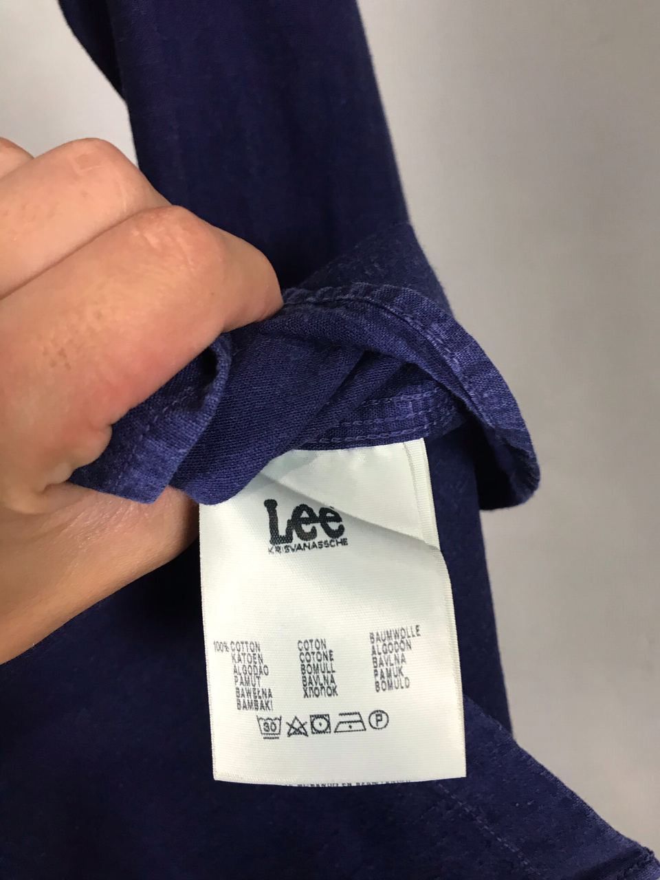 Lee Lee Krisvanassche blue streetwear shirt Size US S / EU 44-46 / 1 - 6 Thumbnail