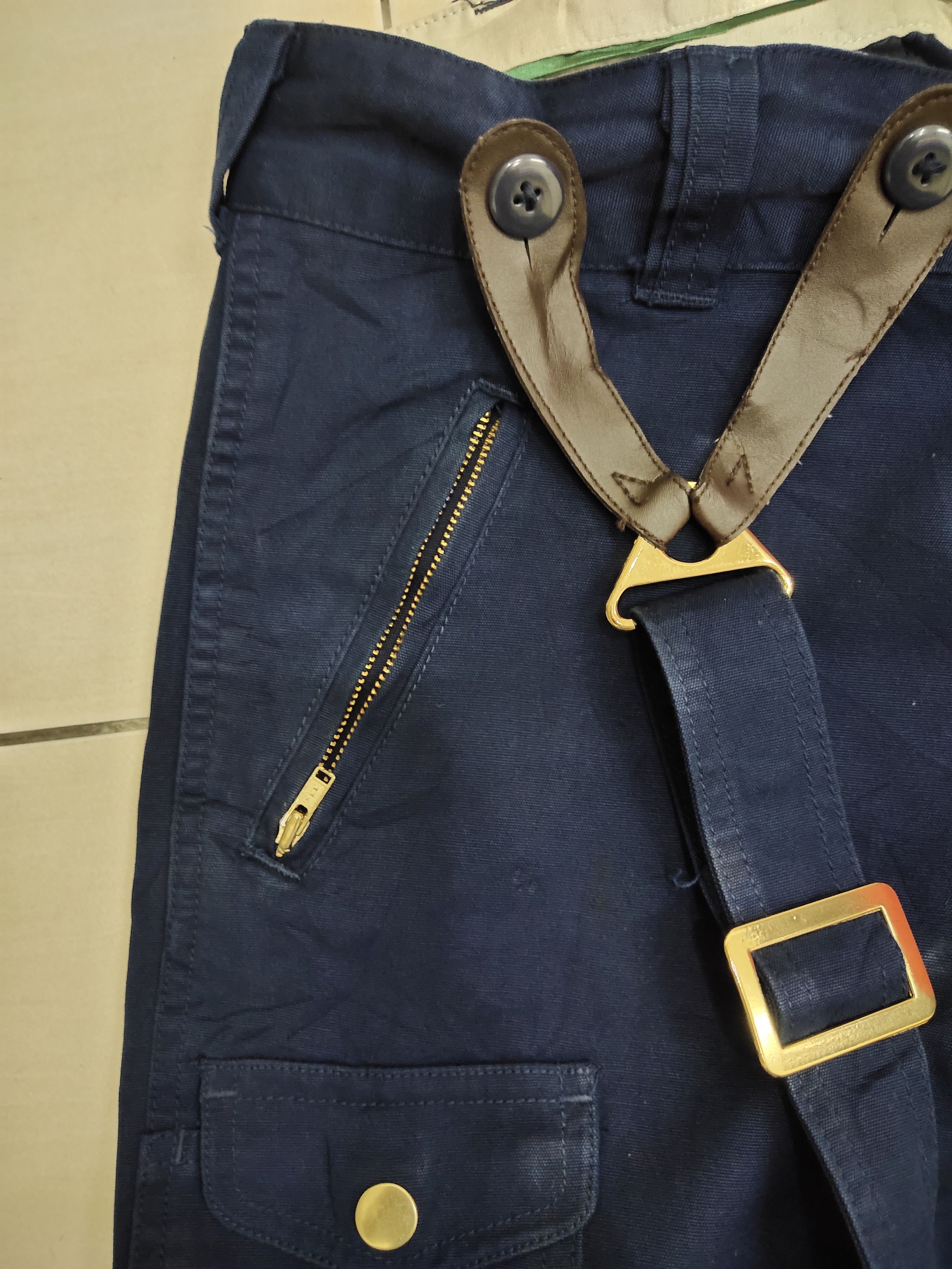 Japanese Brand Neutral Infinity Multi Pocket Bondage Cargo Pants Size US 34 / EU 50 - 8 Thumbnail