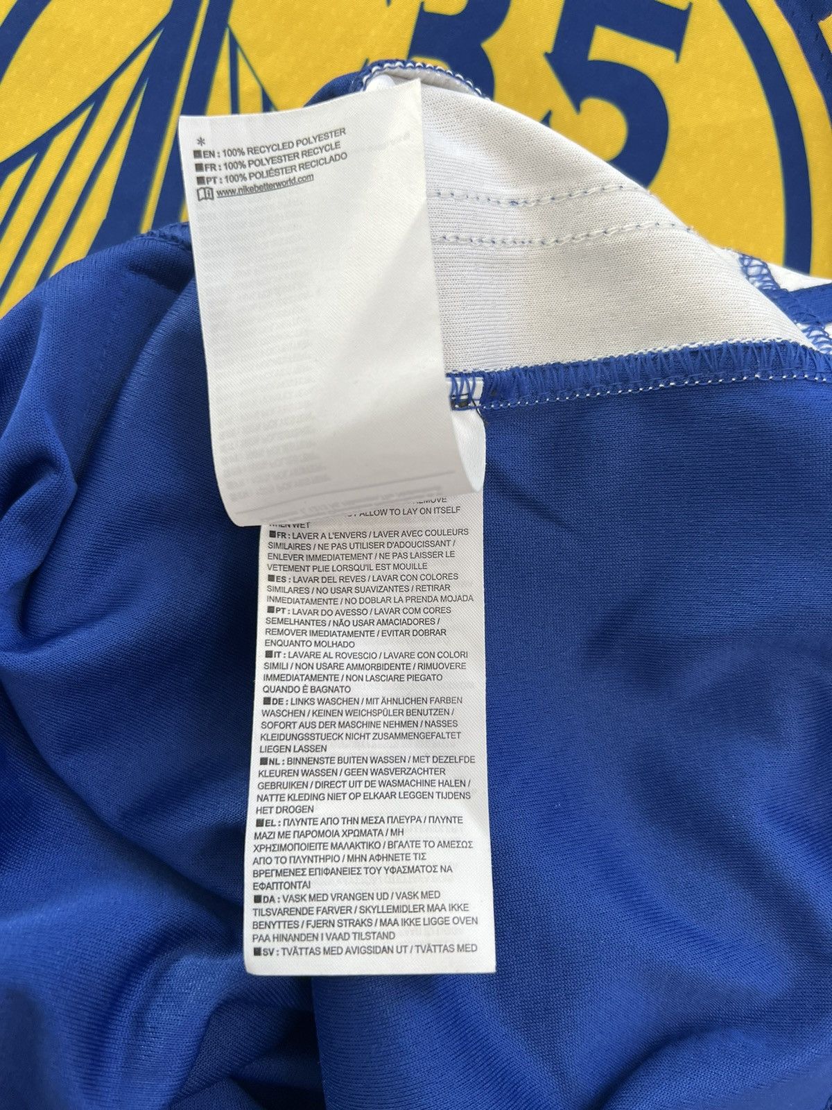 Nike 🔥Nike Kevin Durant #35 Golden State Warriors Jersey/Tank Top Size US M / EU 48-50 / 2 - 9 Thumbnail
