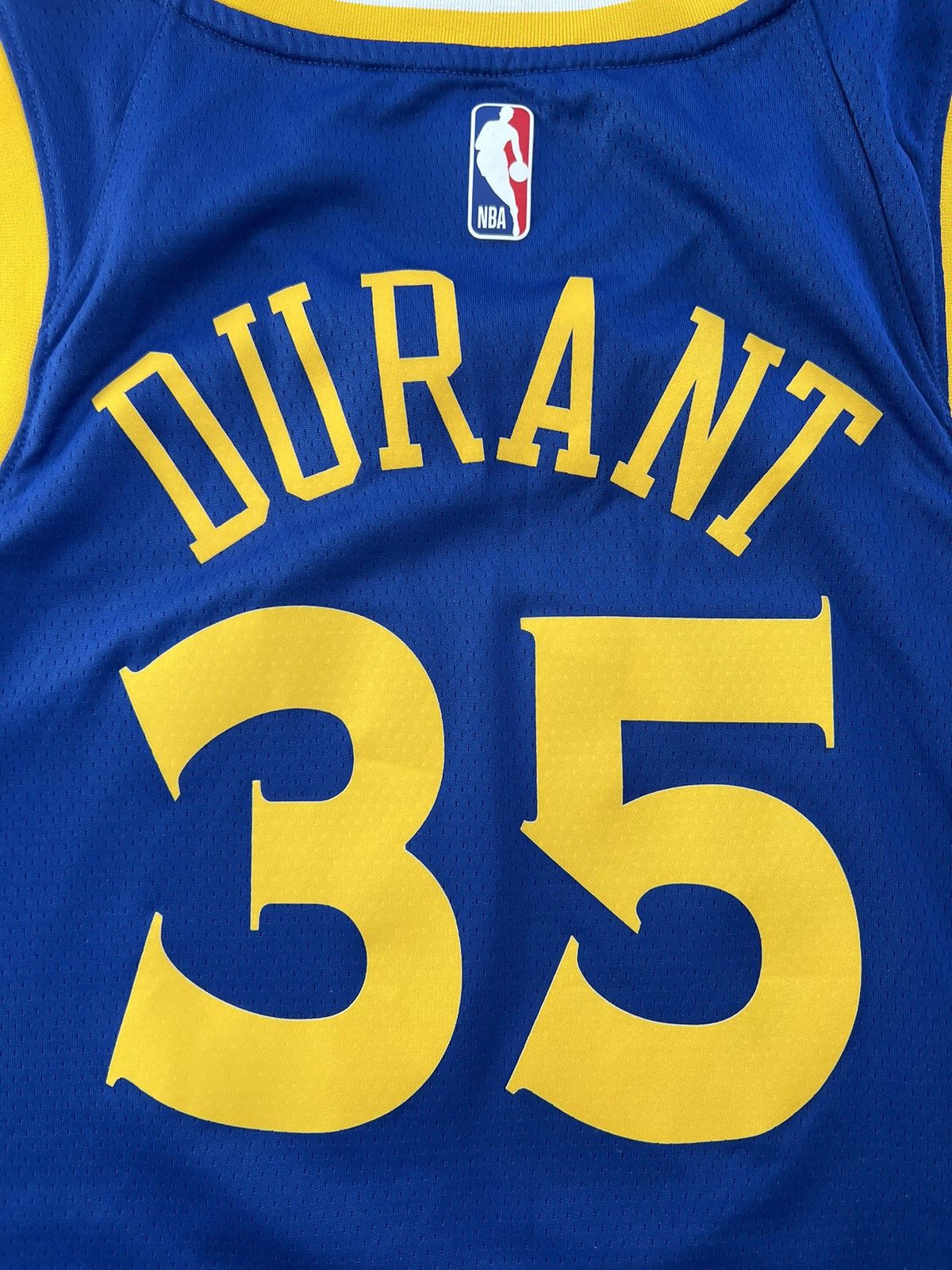 Nike 🔥Nike Kevin Durant #35 Golden State Warriors Jersey/Tank Top Size US M / EU 48-50 / 2 - 14 Thumbnail