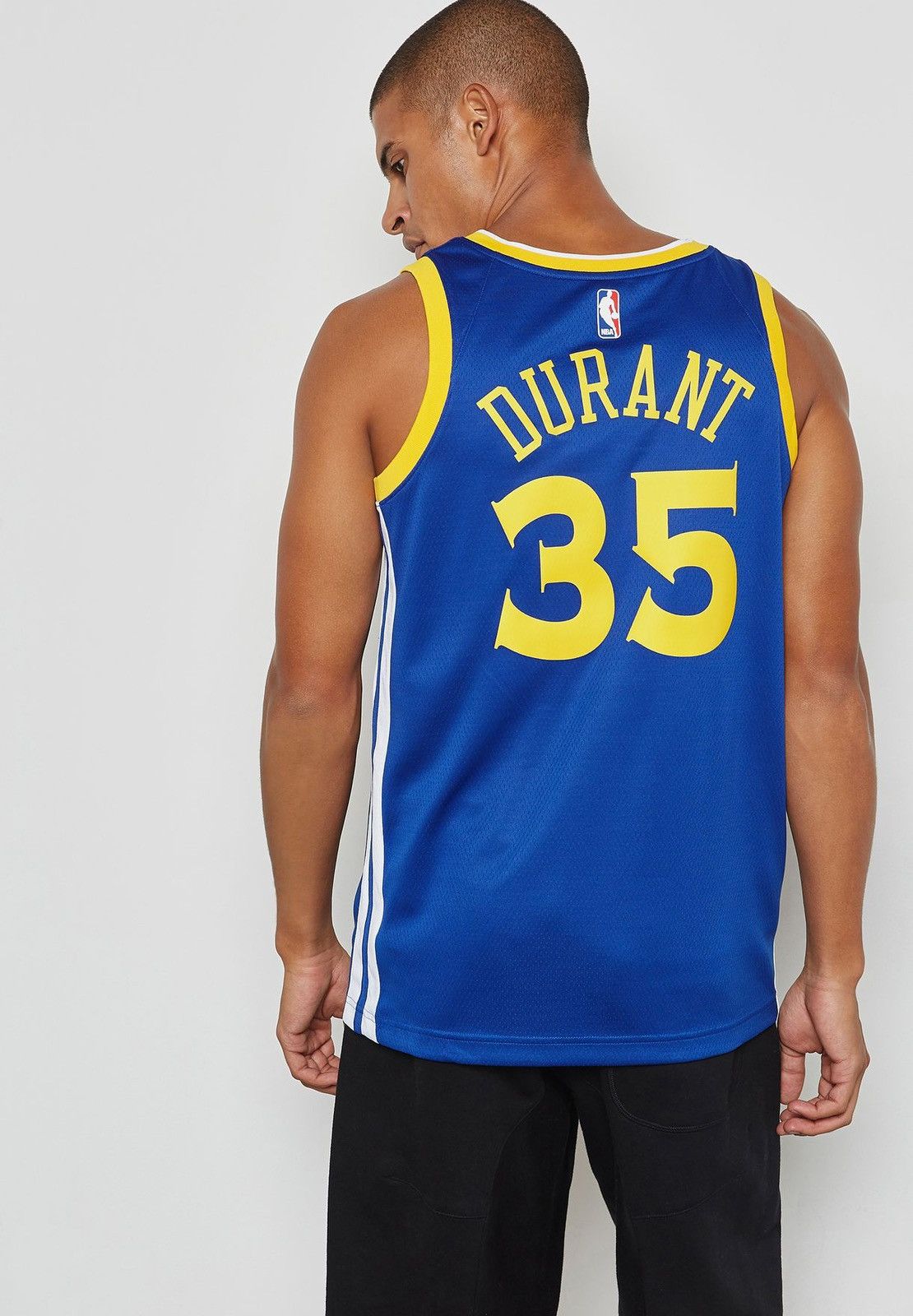 Nike 🔥Nike Kevin Durant #35 Golden State Warriors Jersey/Tank Top Size US M / EU 48-50 / 2 - 16 Thumbnail