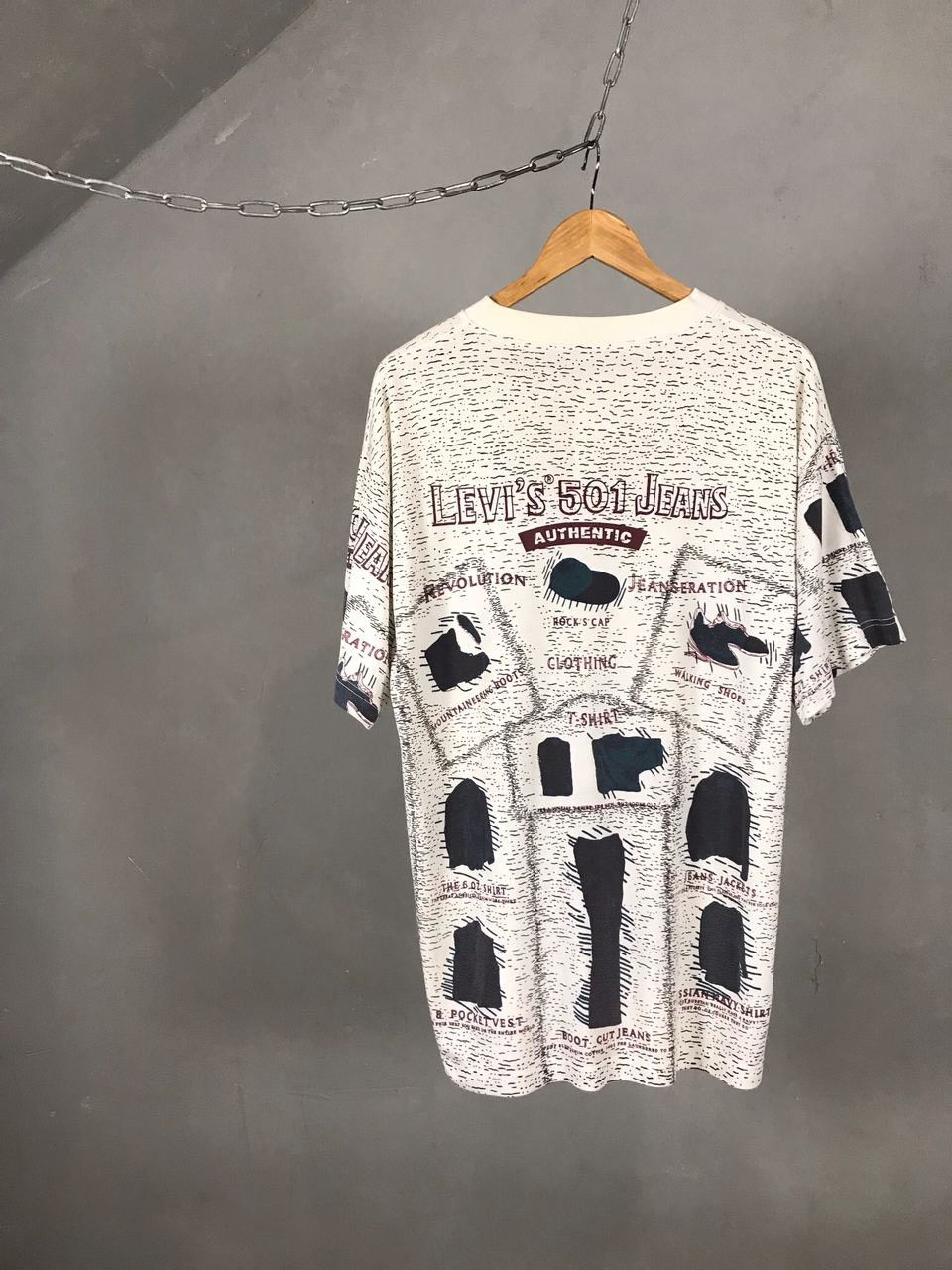 Levi's Levi’s vintage overprinted tee made in USA Size US XL / EU 56 / 4 - 11 Thumbnail