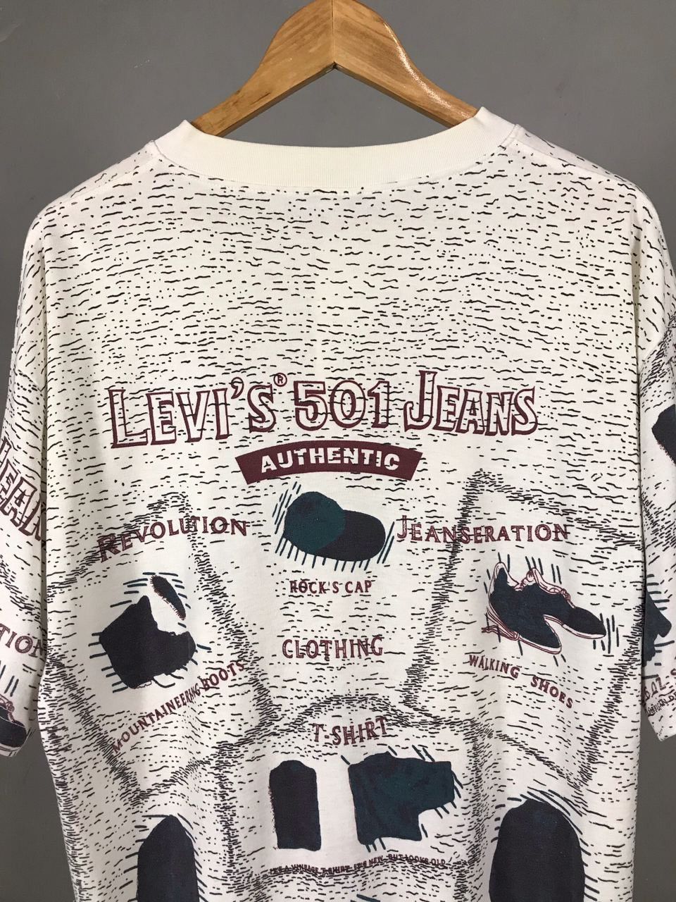 Levi's Levi’s vintage overprinted tee made in USA Size US XL / EU 56 / 4 - 12 Thumbnail
