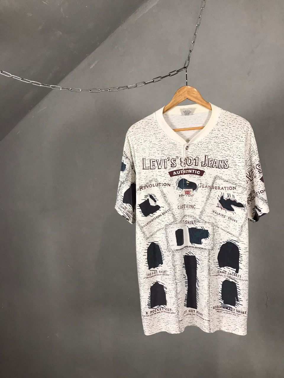 Levi's Levi’s vintage overprinted tee made in USA Size US XL / EU 56 / 4 - 1 Thumbnail