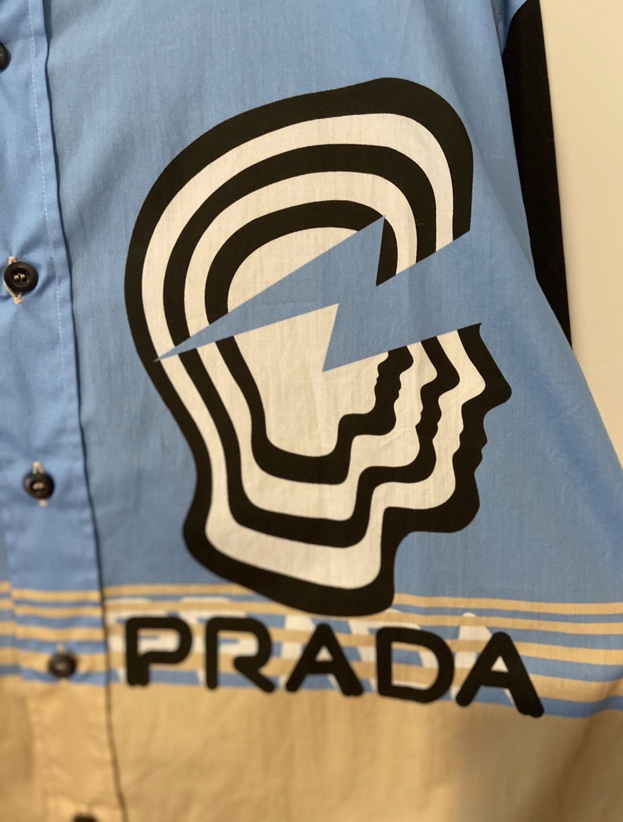 Prada RARE GRAIL Prada ss20 color block head shirt Size US S / EU 44-46 / 1 - 2 Thumbnail