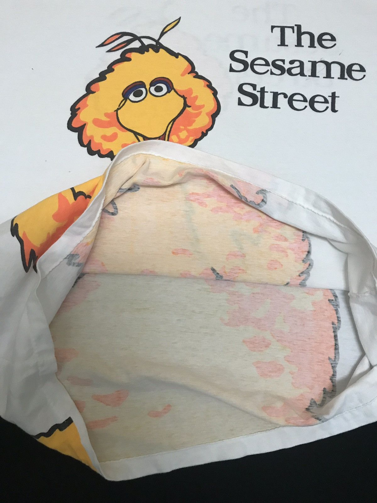 Anime × Cartoon Network The Sesame Street Rare/Big printed USA DESIGN Tee Size US L / EU 52-54 / 3 - 6 Thumbnail