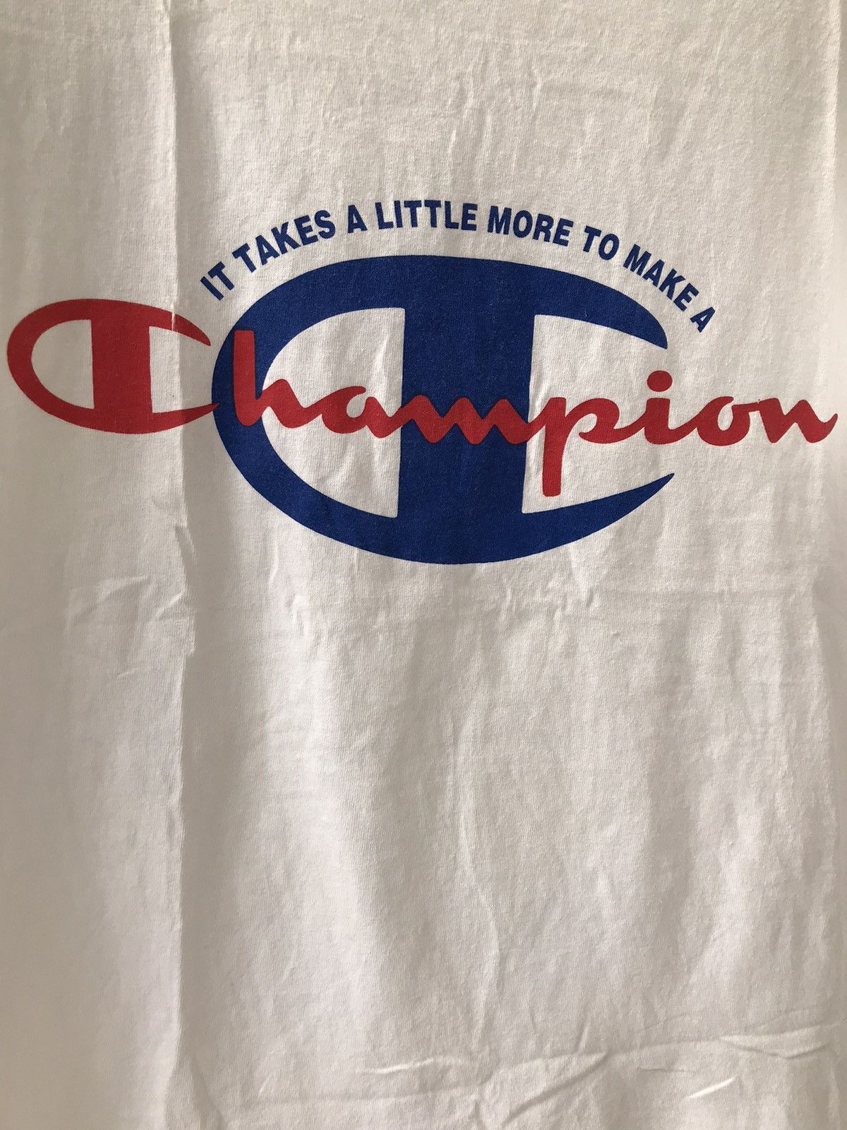 Champion × Vintage Vintage Champion Big Logo Spell Out Streetwear Size US L / EU 52-54 / 3 - 2 Thumbnail