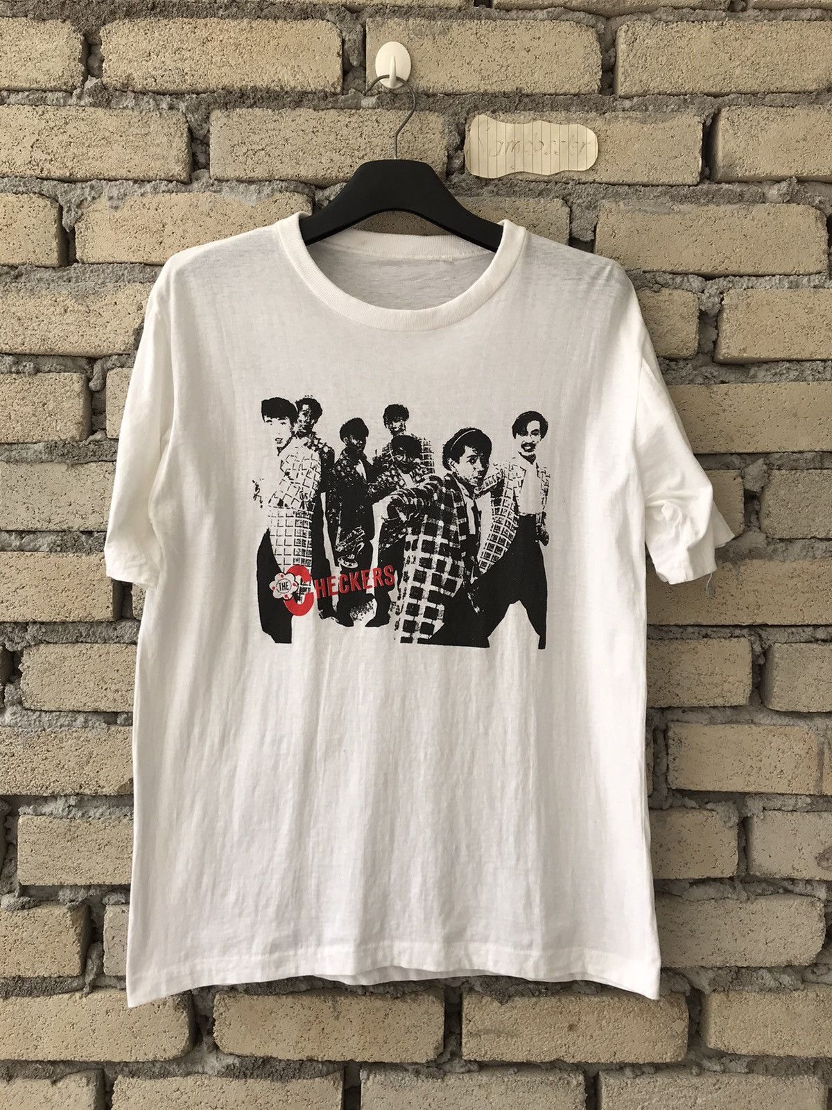 Band Tees × Vintage Vintage Band The Checkers Japanese Band Rock N Roll Tee Size US S / EU 44-46 / 1 - 1 Thumbnail